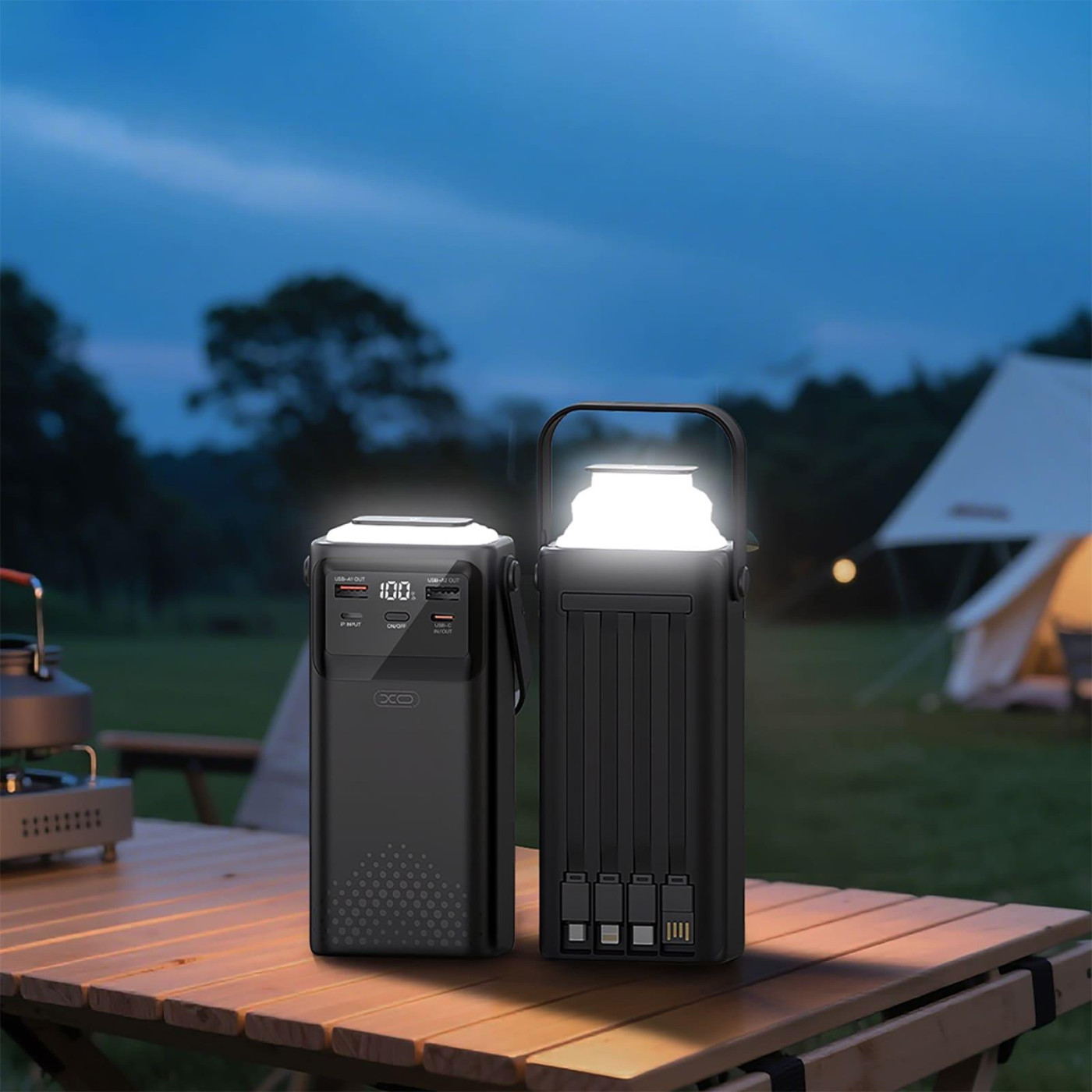 Павербанк XO Black 30 000 mAh / 22.5 Вт (PR285.black)