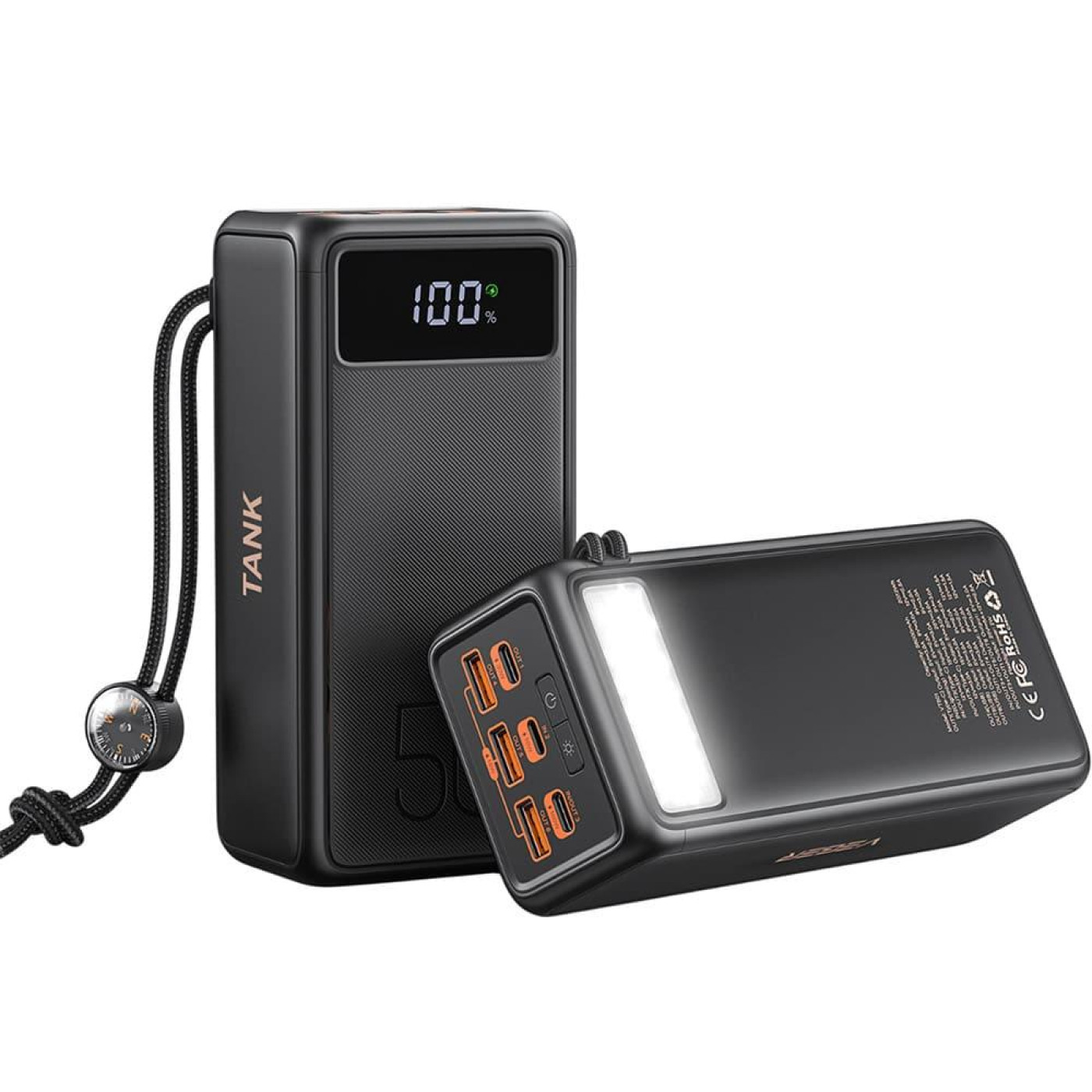 Павербанк Veger Black 56 000 mAh / 130 Вт (W5001C.black)