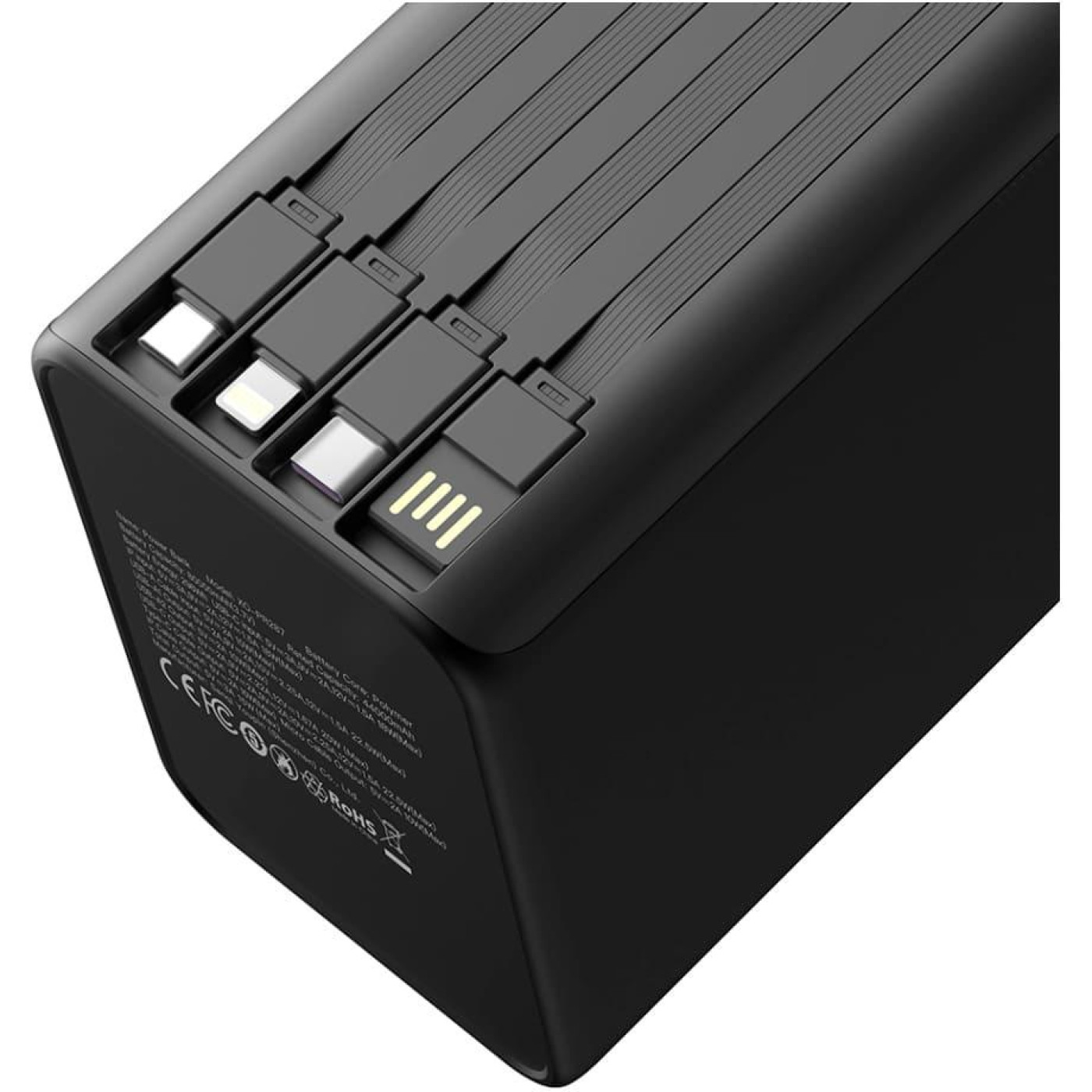 Павербанк XO Black 80 000 mAh / 22.5 Вт (PR287.black)