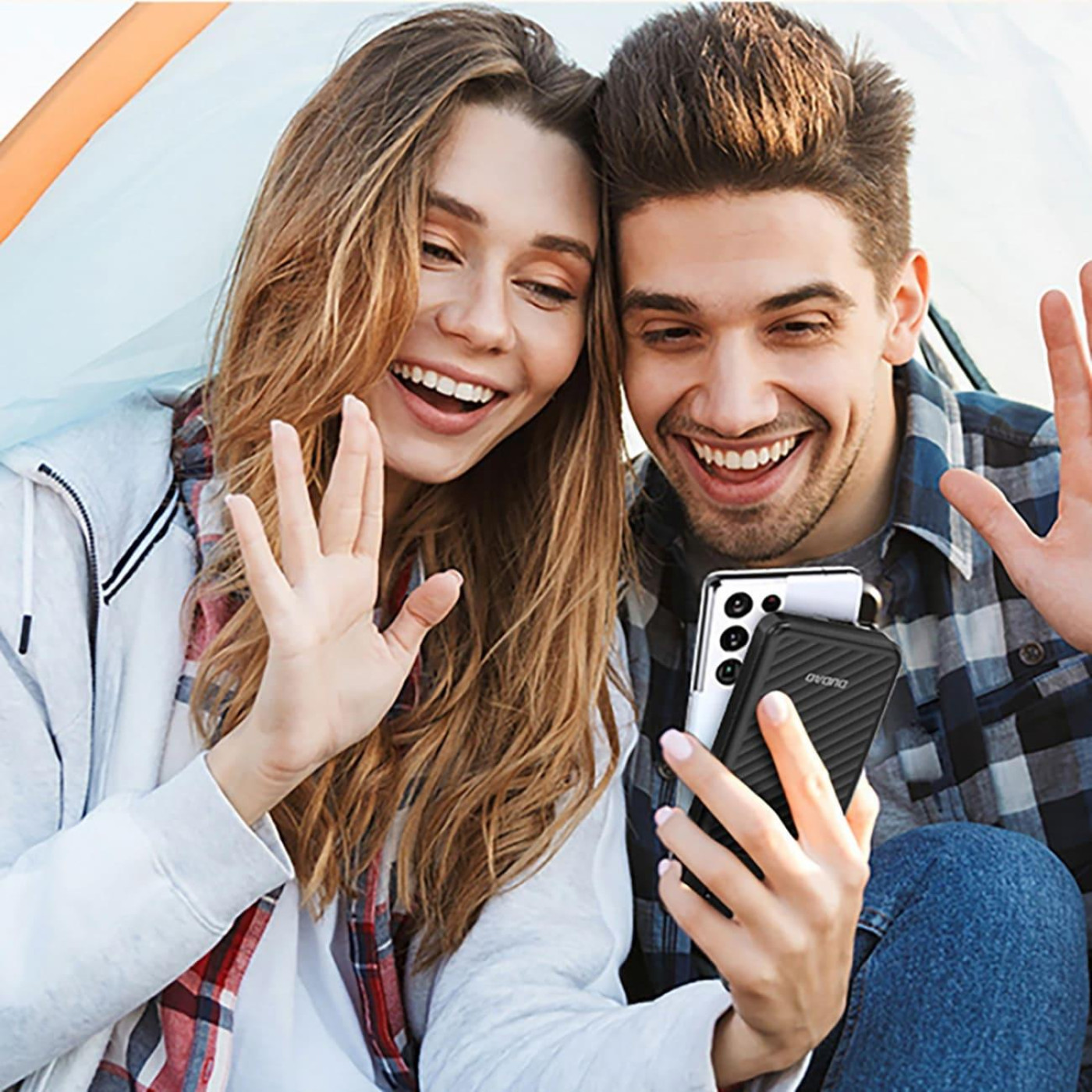 Павербанк Dudao Black 10 000 mAh / 10 Вт (6977196681853)