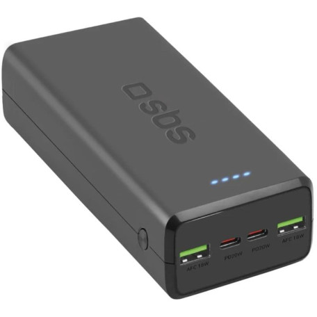 Павербанк SBS Black 30 000 mAh / 20 Вт (TTBB30000PD20K)