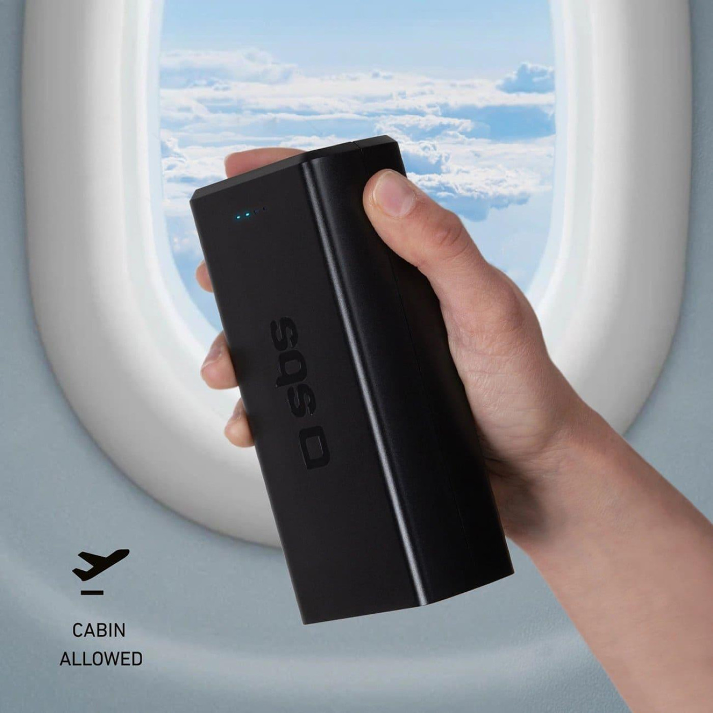 Павербанк SBS Black 30 000 mAh / 20 Вт (TTBB30000PD20K)