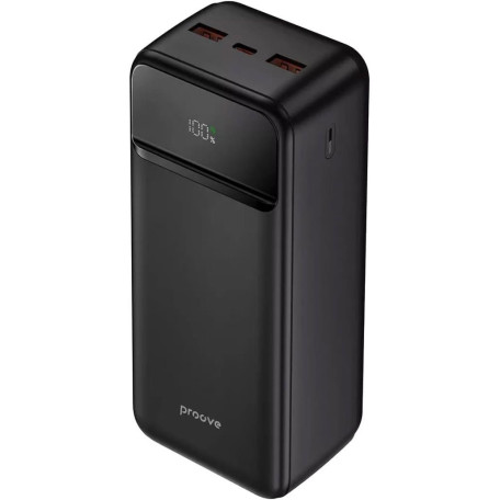 Павербанк Proove Illuminator 2 Black 30 000 mAh / 22.5 Вт (PBIP30212201)
