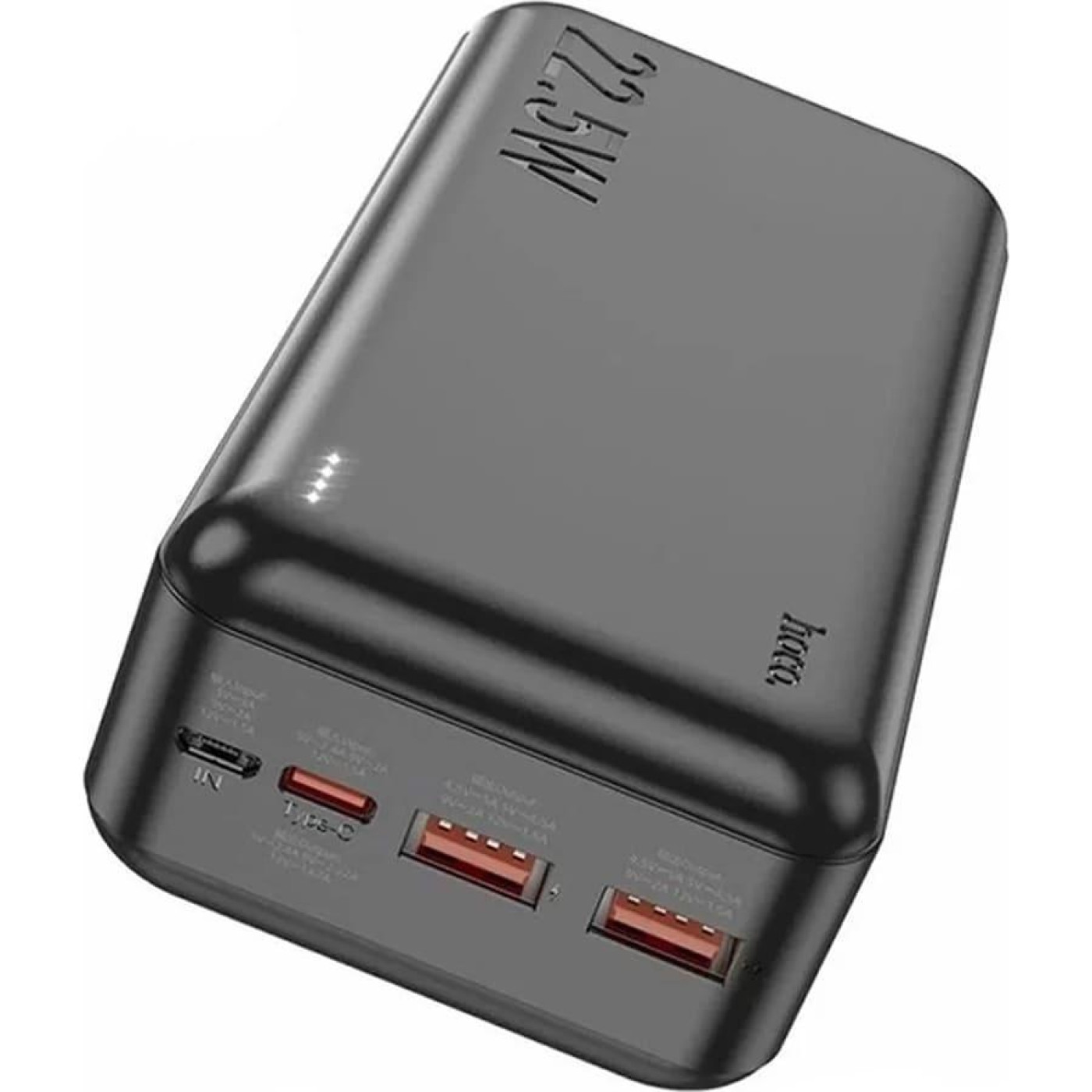 Універсальна мобільна батарея Hoco J101B Astute 22.5W 30000mAh Black (6931474782519)