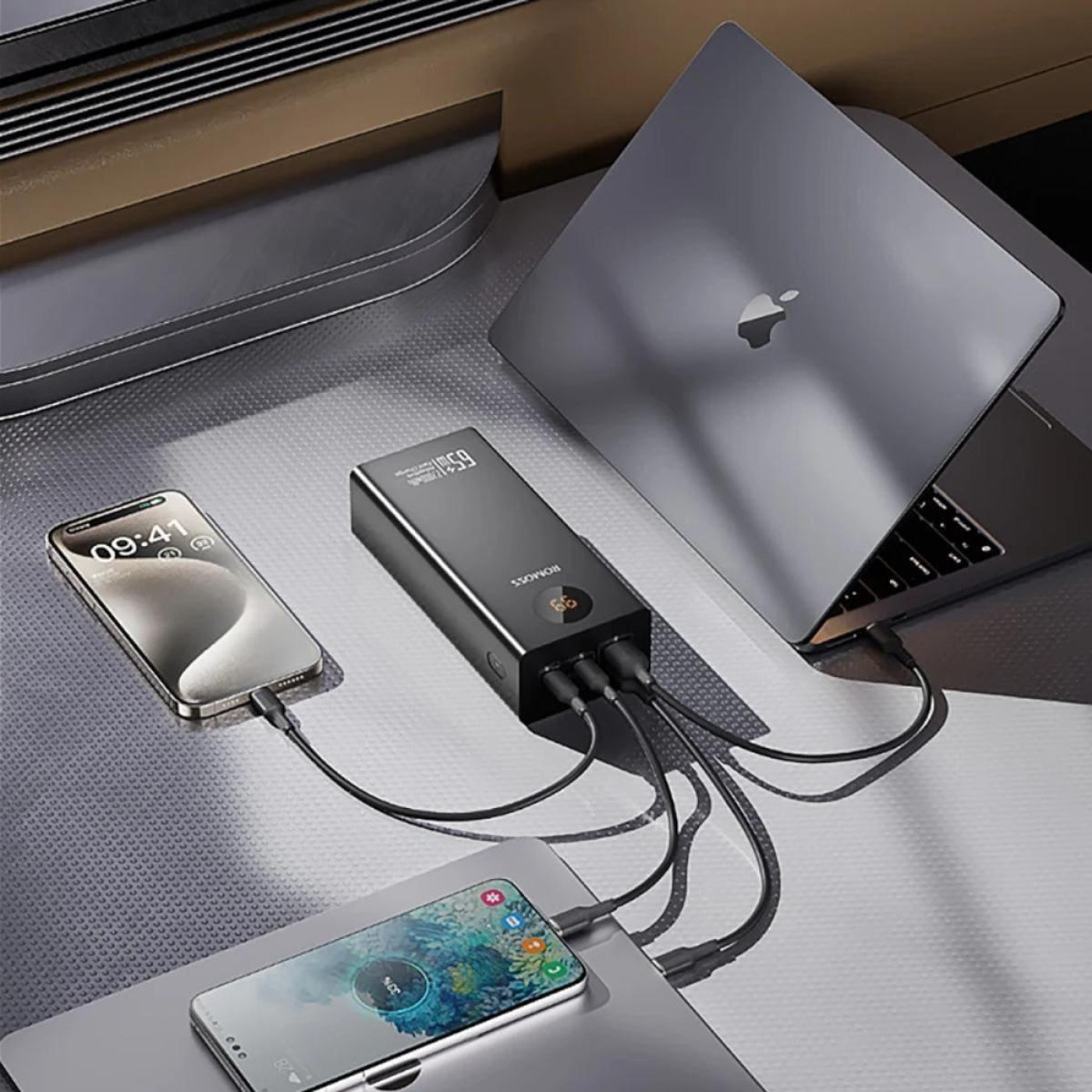 Универсальна мобильна батарея Romoss PEA27S Pro 27000mAh 65W Black (PEA27-282-2111H)