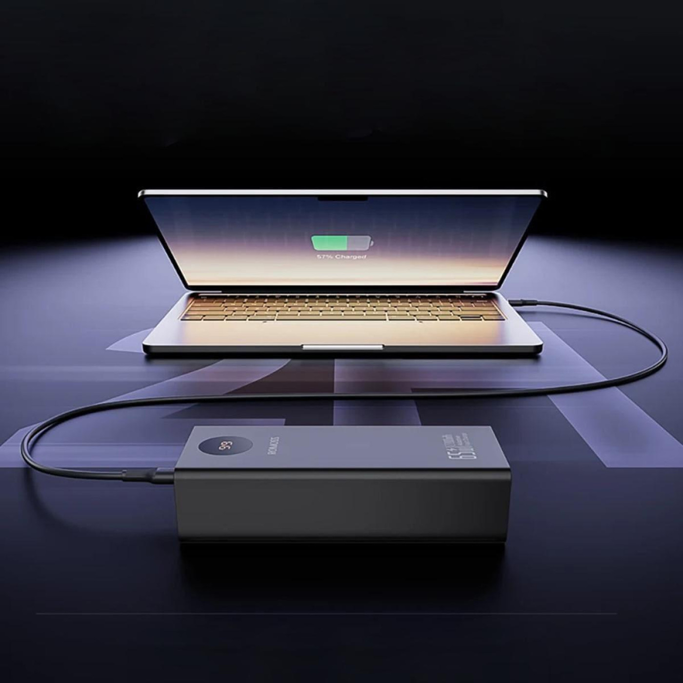 Универсальна мобильна батарея Romoss PEA27S Pro 27000mAh 65W Black (PEA27-282-2111H)