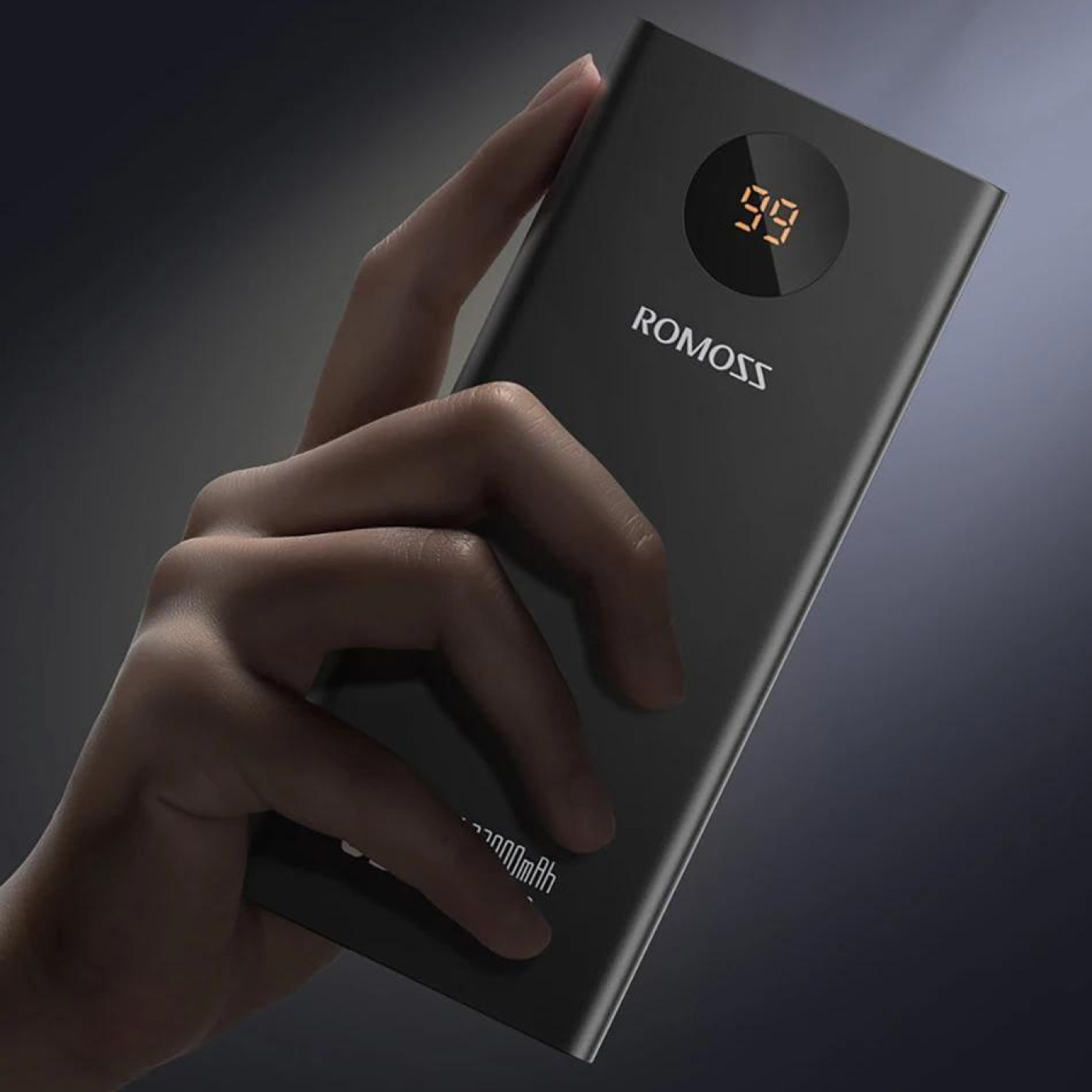 Универсальна мобильна батарея Romoss PEA27S Pro 27000mAh 65W Black (PEA27-282-2111H)