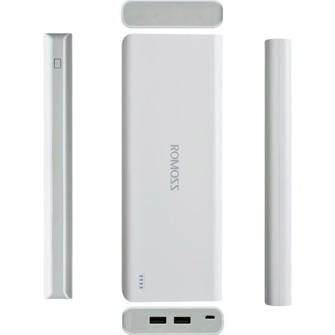 Универсальна мобильна батарея Romoss Sense6F 20000mAh 22.5W White (PPH80-611-1121H)