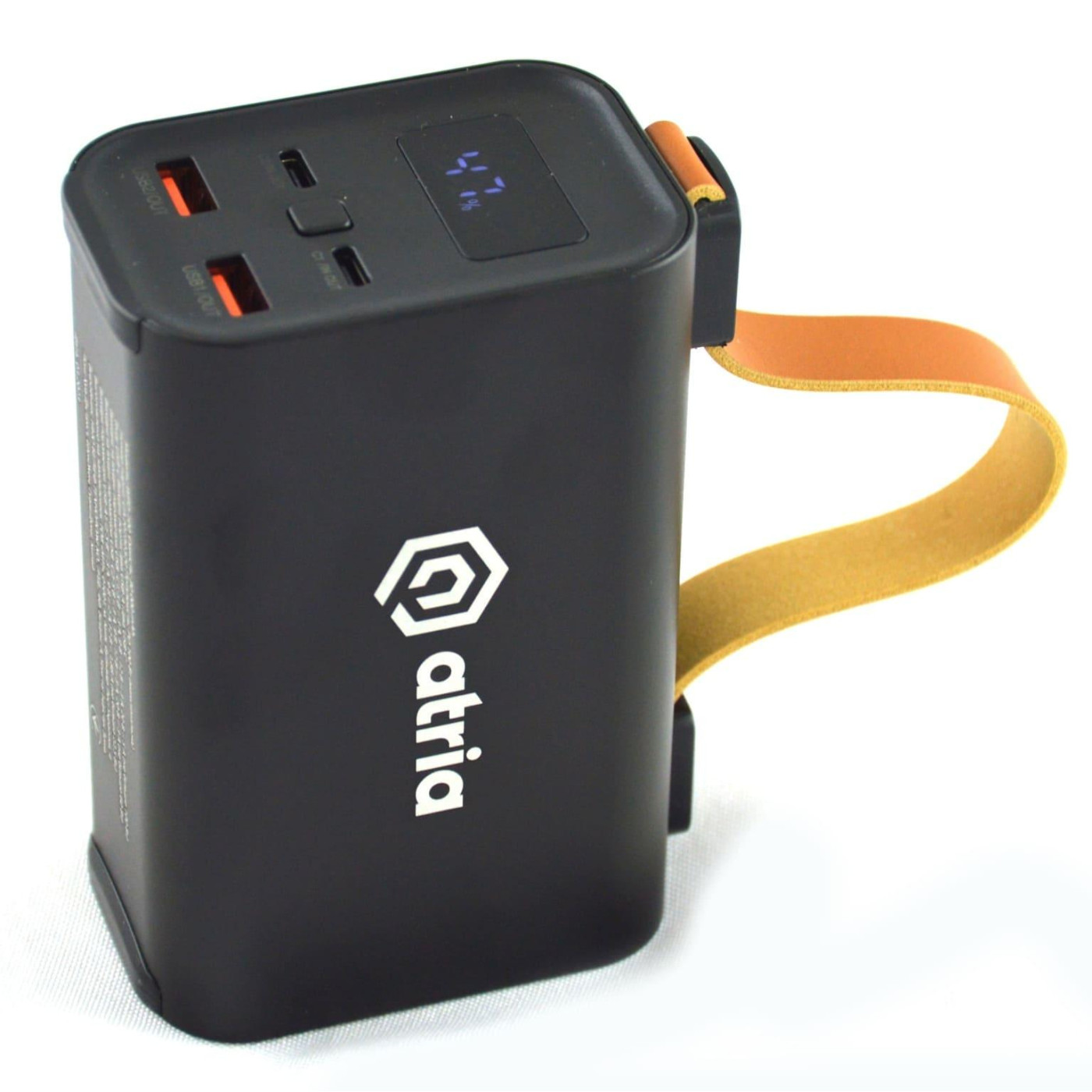 Павербанк ATRIA Black 30 000 mAh / 130 Вт (WPD-130)