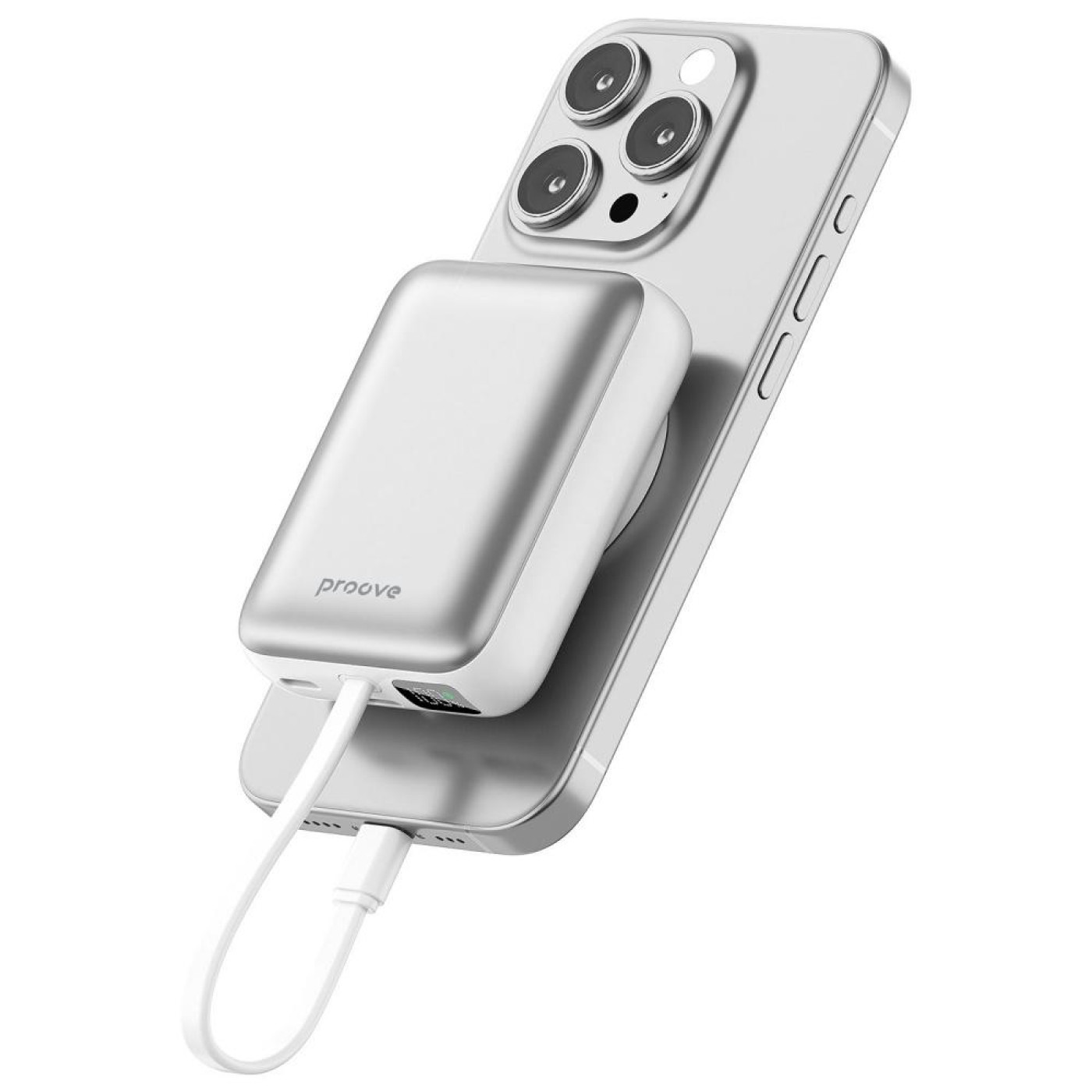 Павербанк Proove Neutron White 10 000 mAh / 22.5 Вт (PBNE22022206)