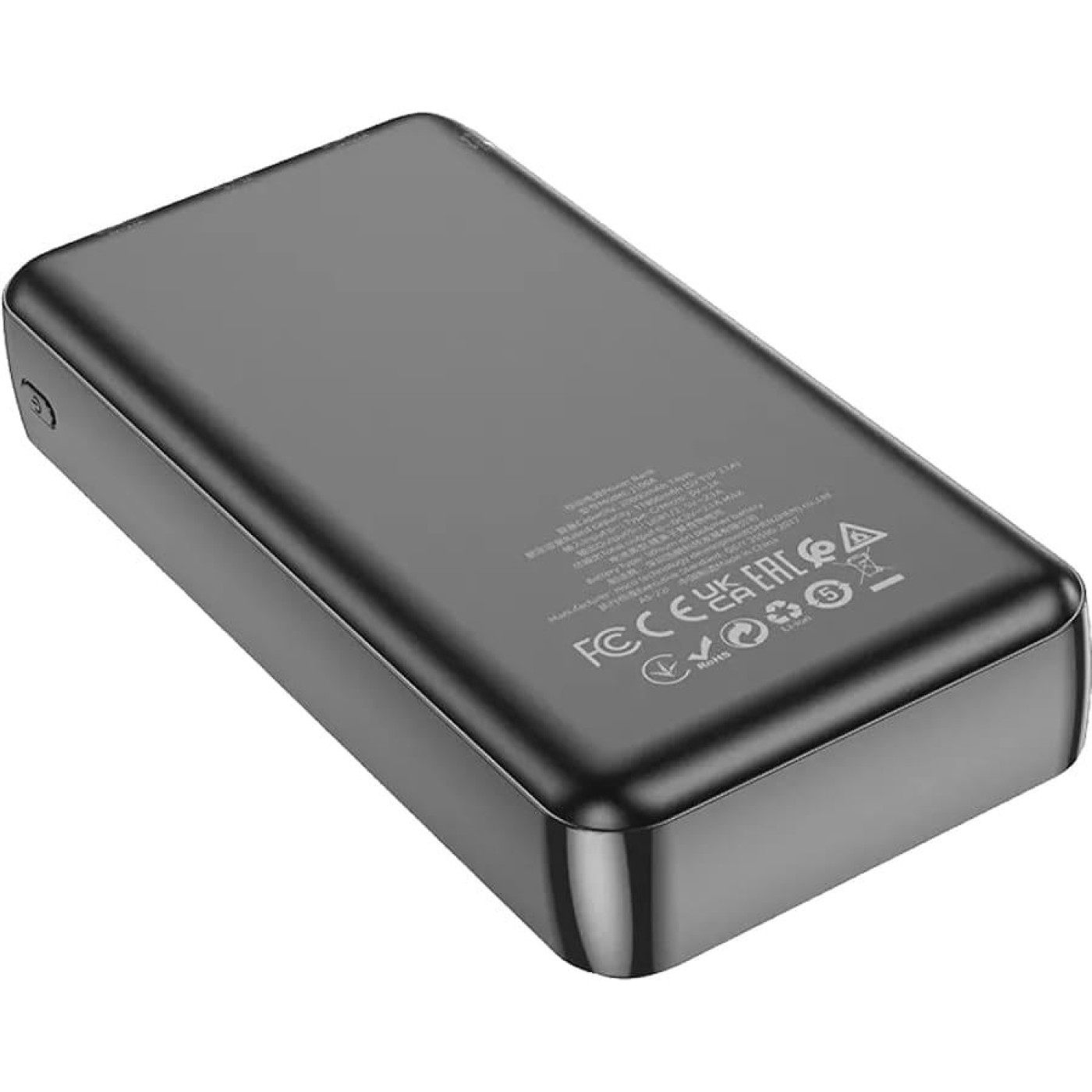 Универсальна мобильна батарея Hoco J100A 20000mAh Black (6931474783585)