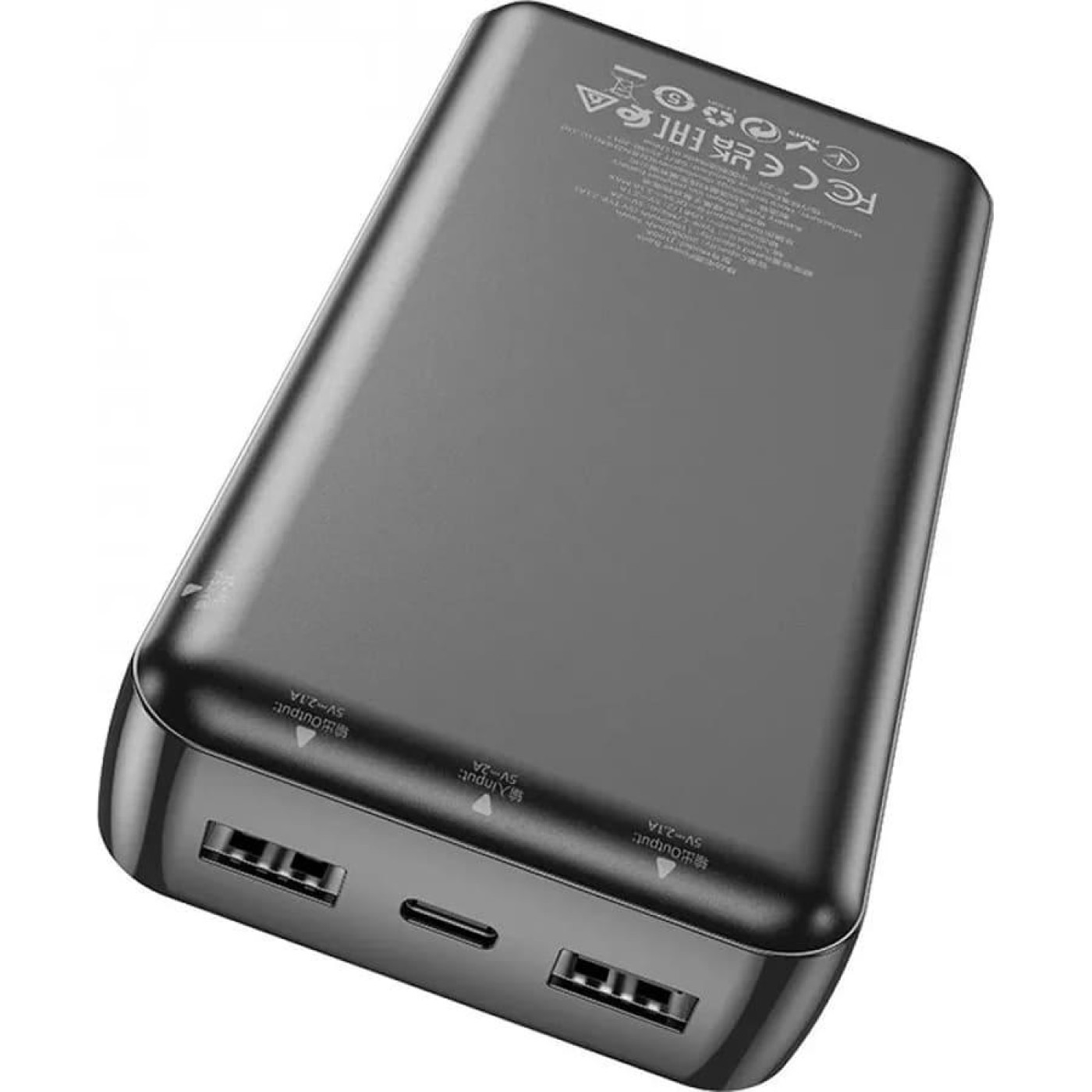 Универсальна мобильна батарея Hoco J100A 20000mAh Black (6931474783585)