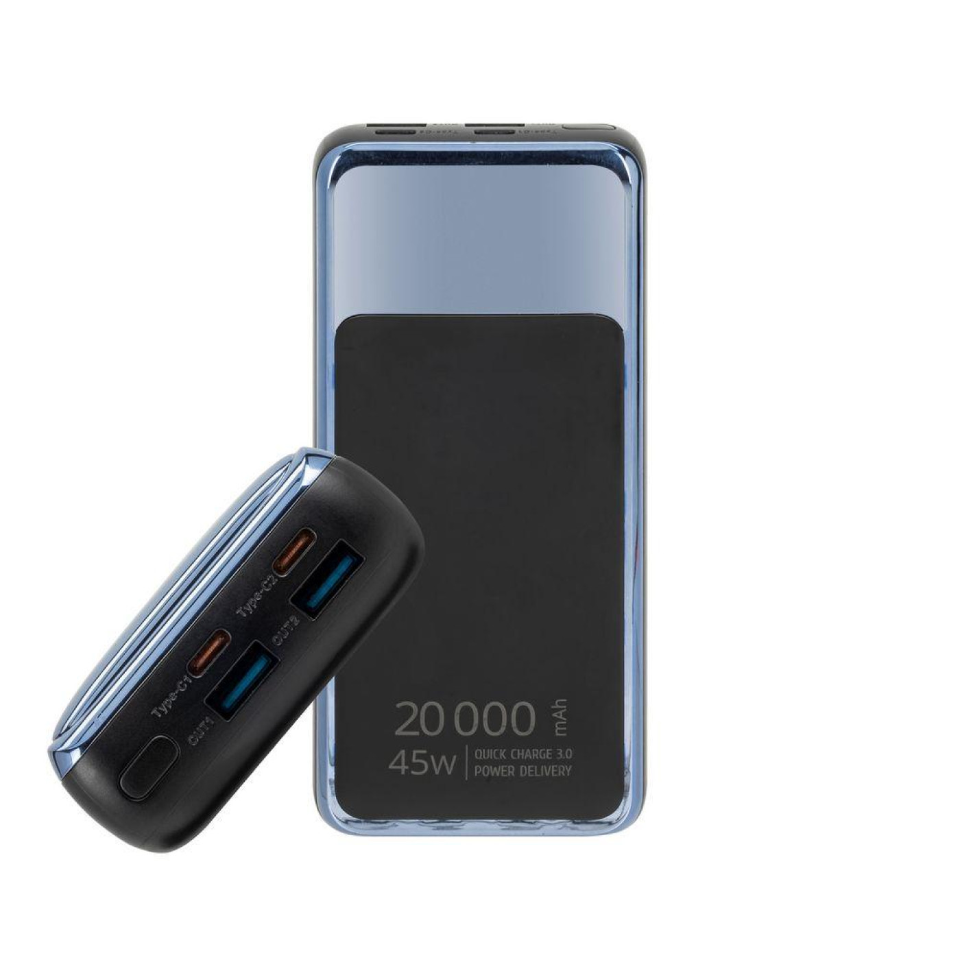 Универсальна мобильна батарея Rivacase Rivapower 20000mAh Black (VA1075)