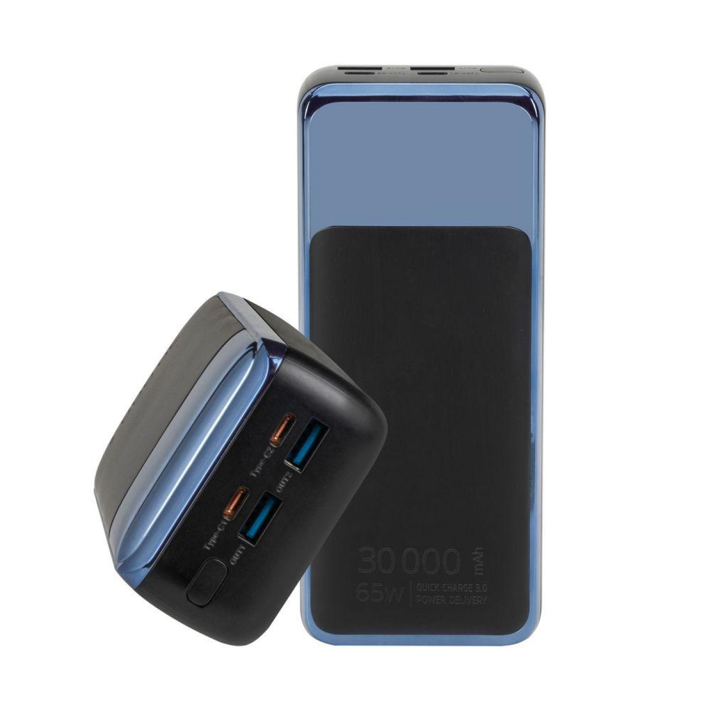 Универсальна мобильна батарея Rivacase Rivapower 30000mAh Black (VA1080)