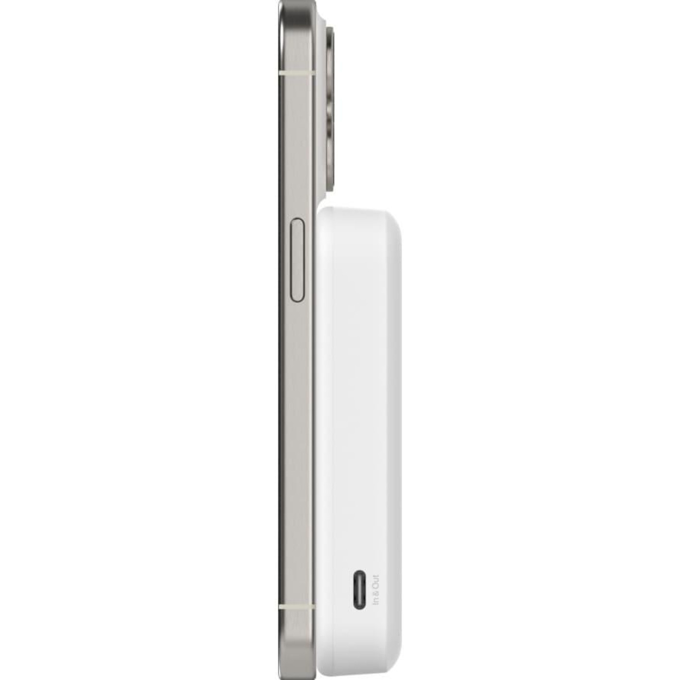 Павербанк Belkin White 8 000 mAh / 15 Вт (BPD007BTWH)