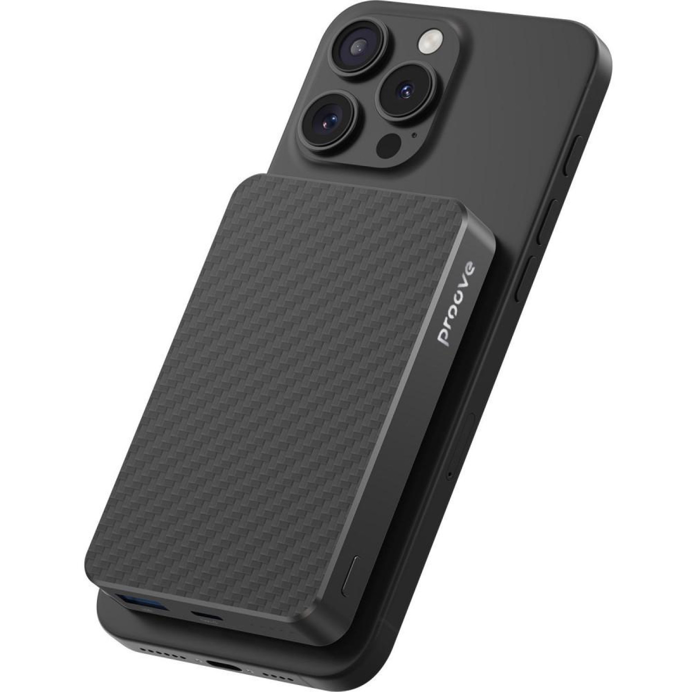 Павербанк Proove Carbon Slim Black 10 000 mAh / 22.5 Вт (PBCS22110001)