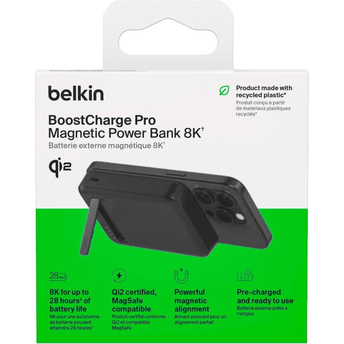 Павербанк Belkin Black 8 000 mAh / 15 Вт (BPD007BTBK)