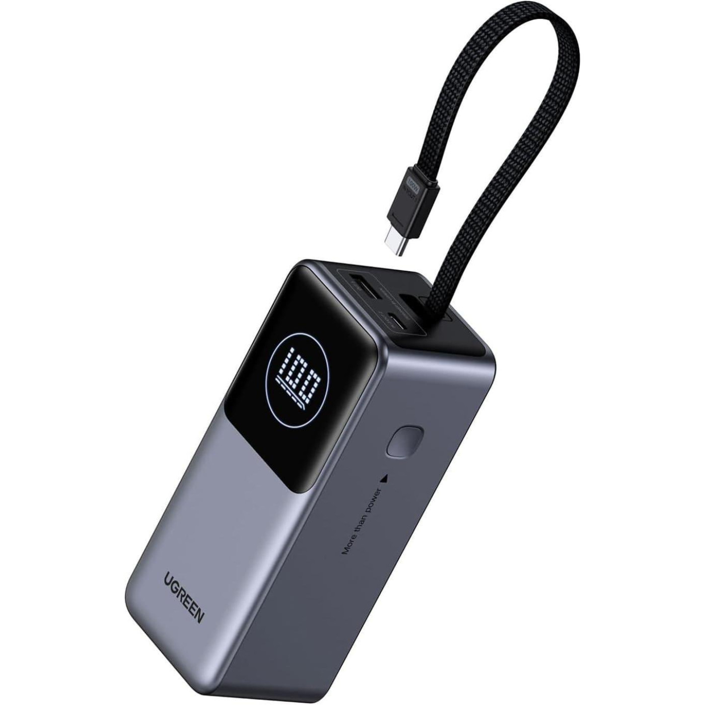 Павербанк Ugreen Gray 20 000 mAh / 130 Вт (55365B)