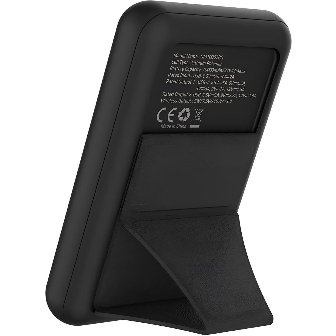 Павербанк Energizer Magnetic Black 10 000 mAh / 22.5 Вт (QM10002PQ)