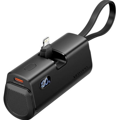 Павербанк Vention Black 4800 mAh / 22.5 Вт (FHRB0)