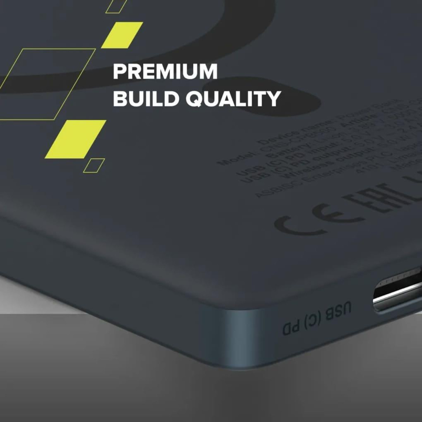 Павербанк Canyon Magnetic Black 5 000 mAh / 20 Вт (CNS-CPB500B)