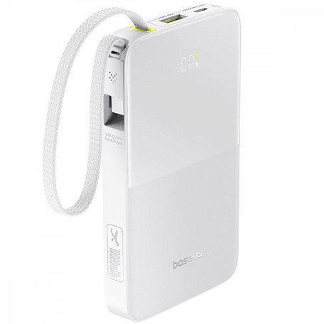 Павербанк Baseus EnerFill Bipow2 Pro White 10 000 mAh / 22.5 Вт (E0027601)