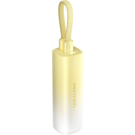 Павербанк Vention Yellow 5 000 mAh / 20 Вт (FHWY0)