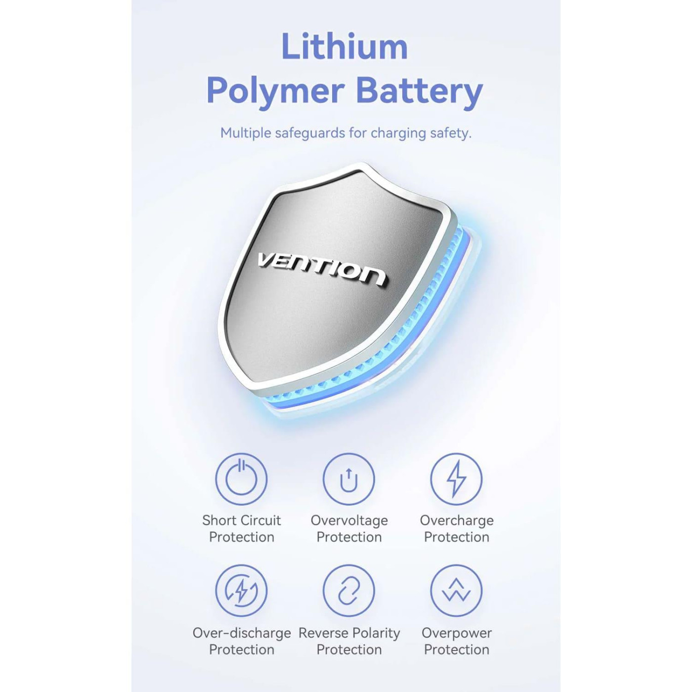 Павербанк Vention Yellow 5 000 mAh / 20 Вт (FHWY0)