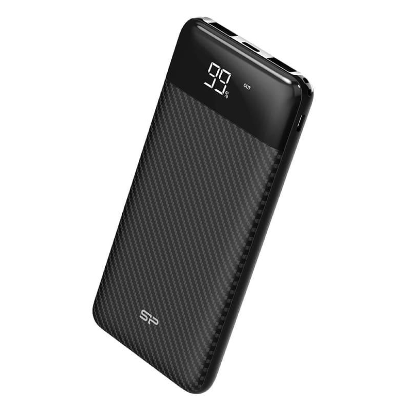 Павербанк Silicon Power Black 10 000 mAh / (SP10KMAPBKGP280K)
