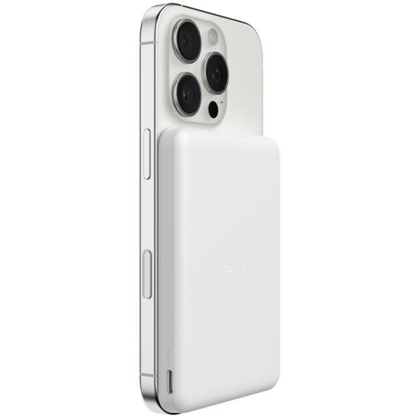 Павербанк Belkin Magnetic Wireless White 5 000 mAh / 15 Вт (BPD010HQWH)