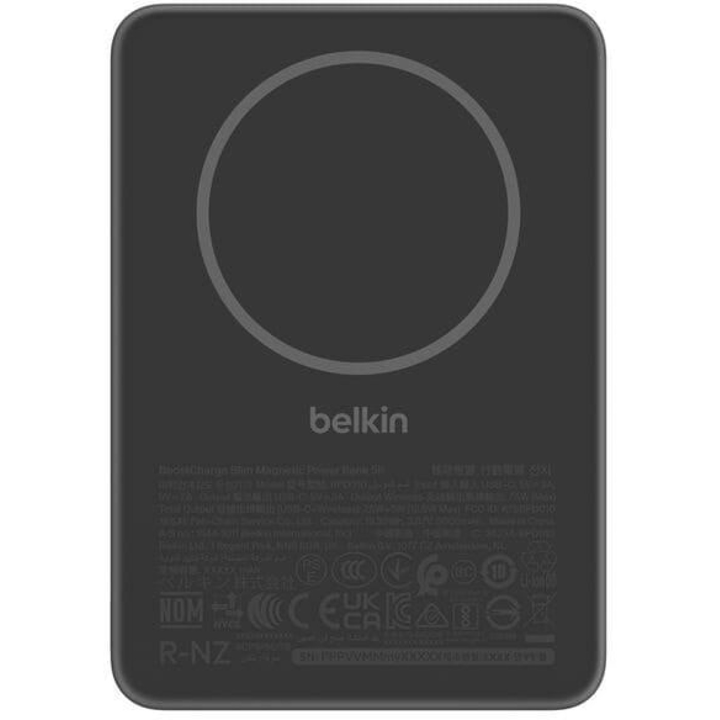 Павербанк Belkin Magnetic Wireless Black 5 000 mAh / 15 Вт (BPD010HQBK)