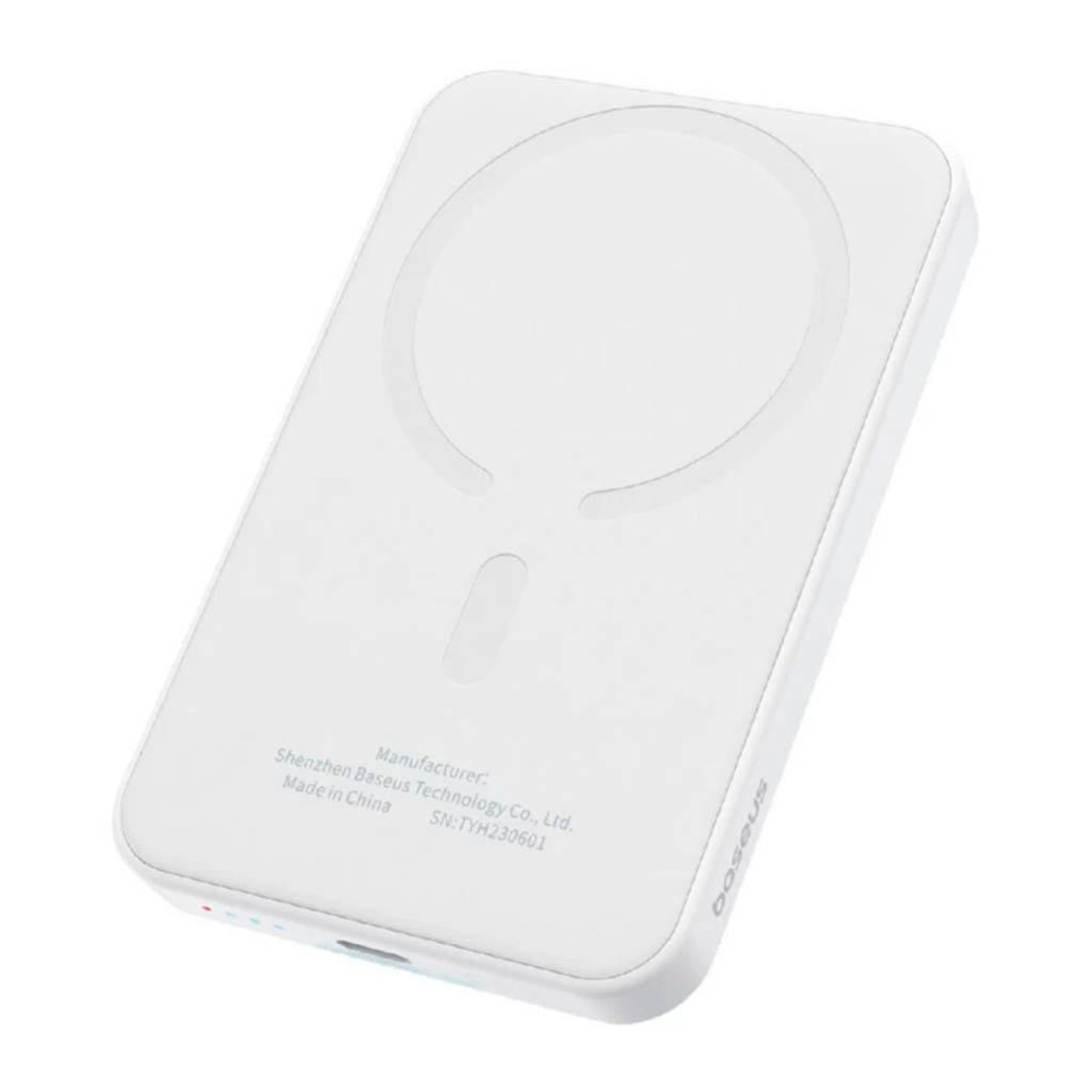 Павербанк Baseus Magnetic Mini White 5 000 mAh / 20 Вт (P10022107223-00)