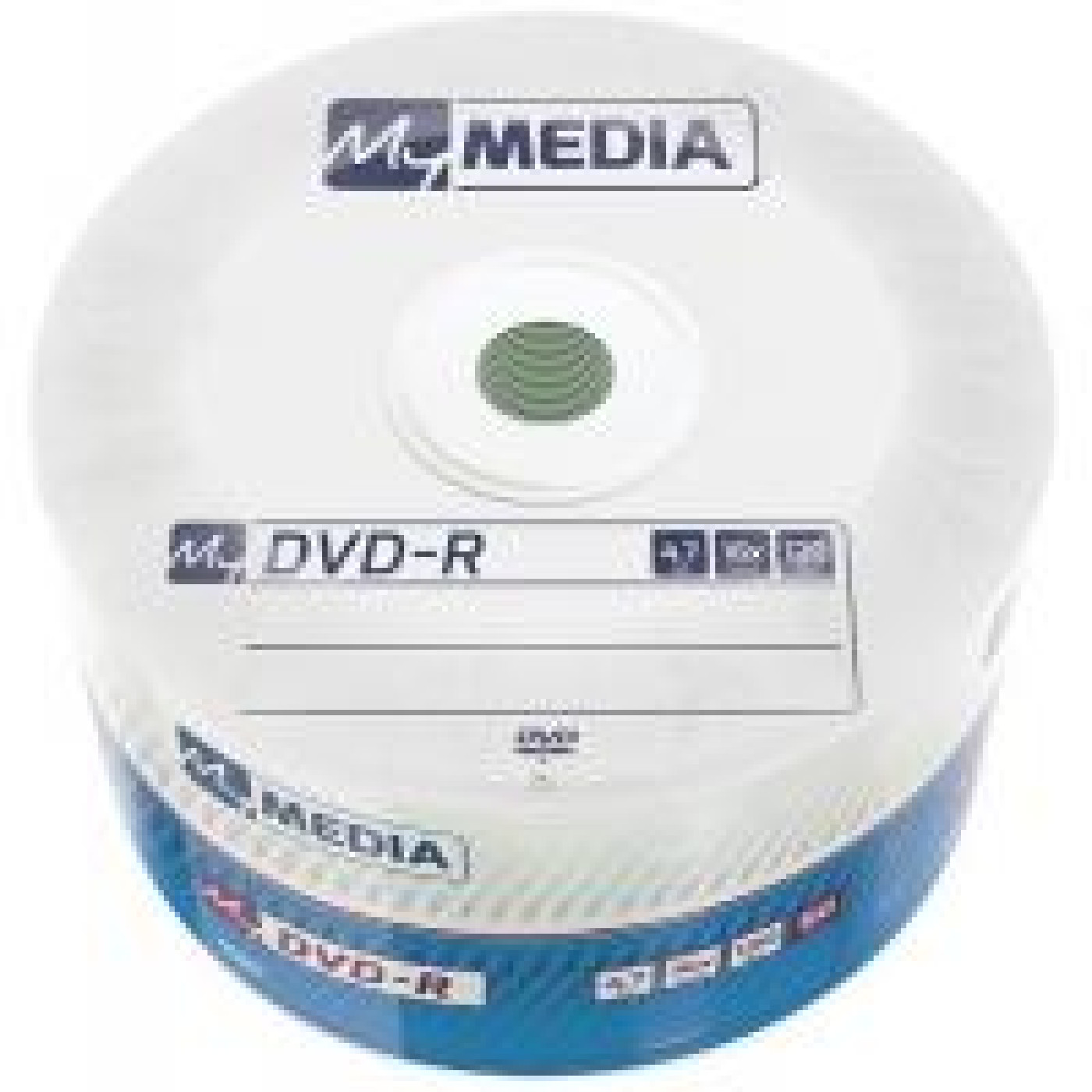 Диски MyMedia DVD DVD-R 4.7GB 16X Wrap Matt Silver 50шт (69200