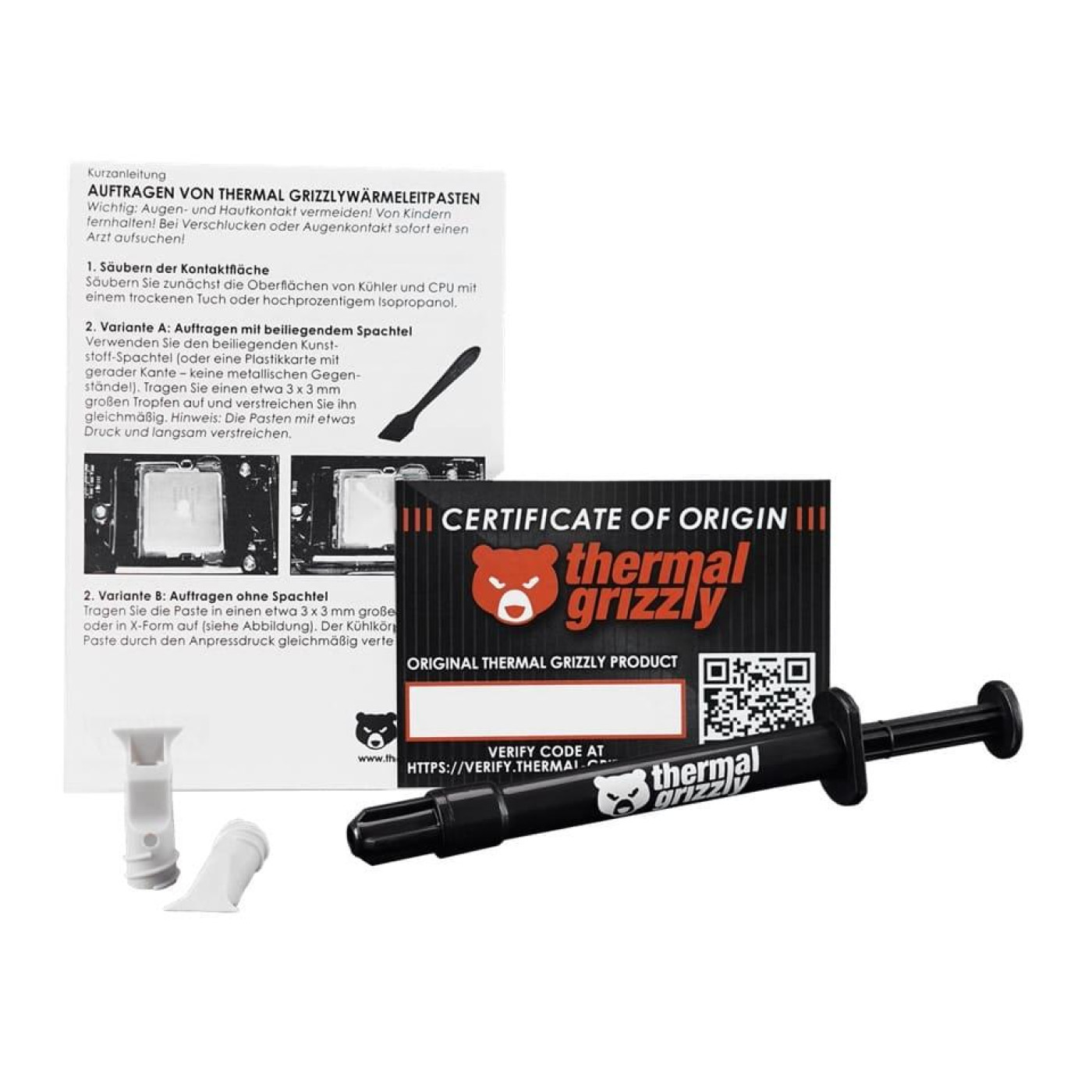 Термопаста Thermal Grizzly Kryonaut Extreme 2g (TG-KE-002-R)