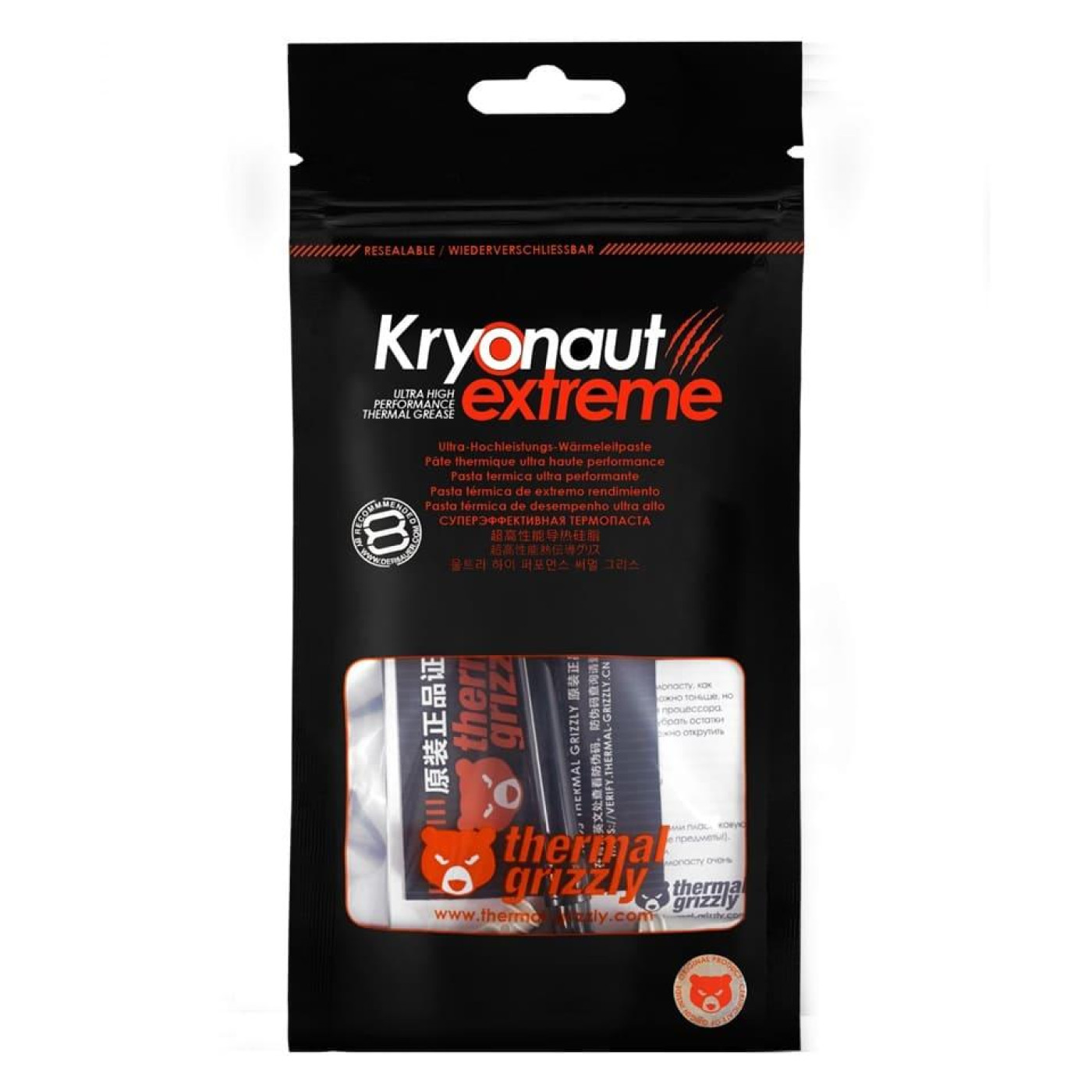 Термопаста Thermal Grizzly Kryonaut Extreme 2g (TG-KE-002-R)
