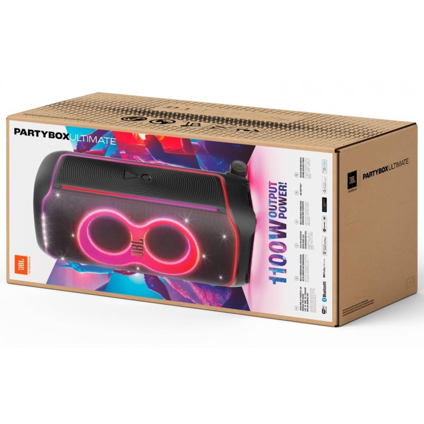 Акустическая система JBL PartyBox Ultimate Black (JBLPARTYBOXULTEU)
