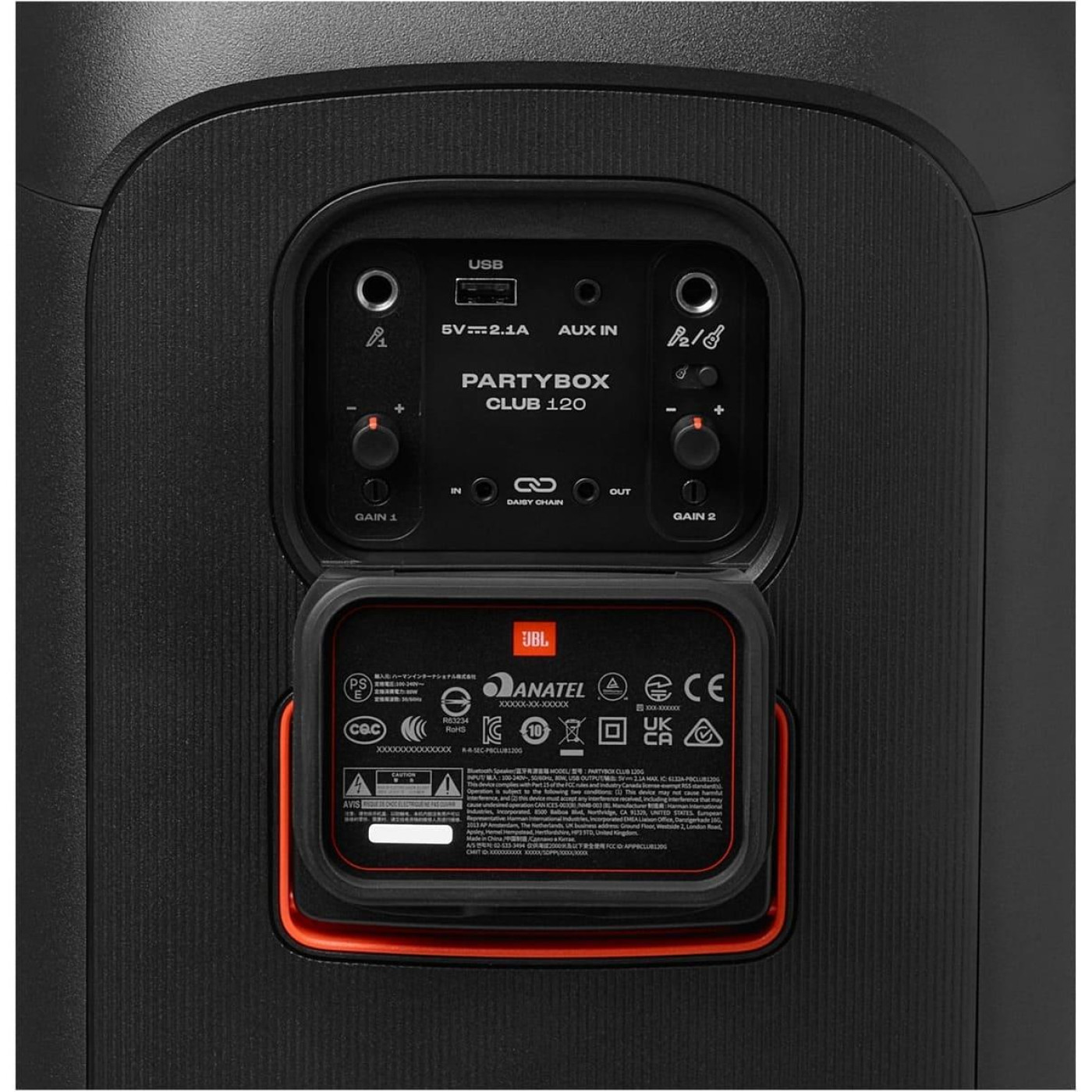 Акустична система JBL PartyBox Club 120 Black (JBLPBCLUB120EP)