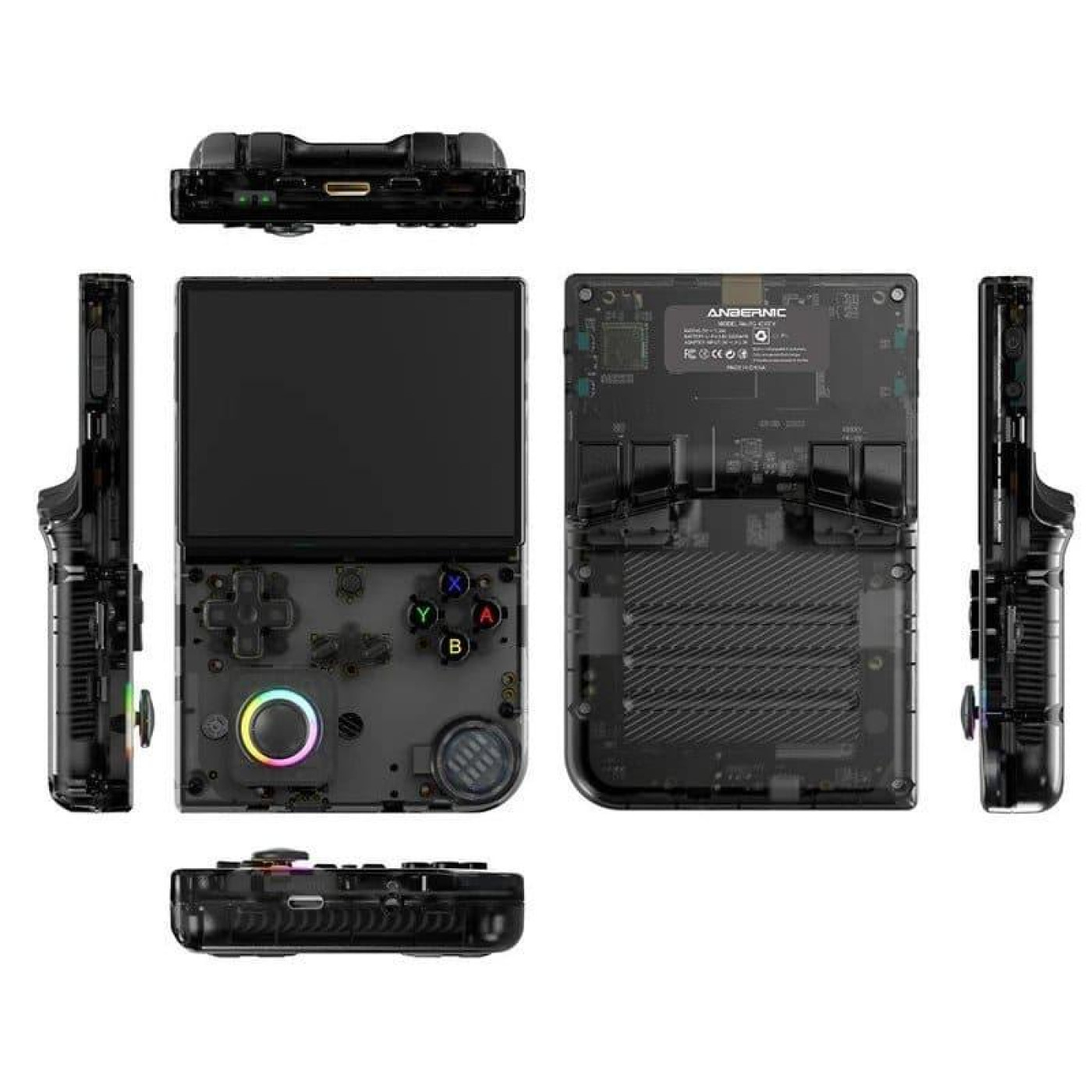Игровая консоль Anbernic RG 40XXV 64GB Transparent Black (G-000003721)