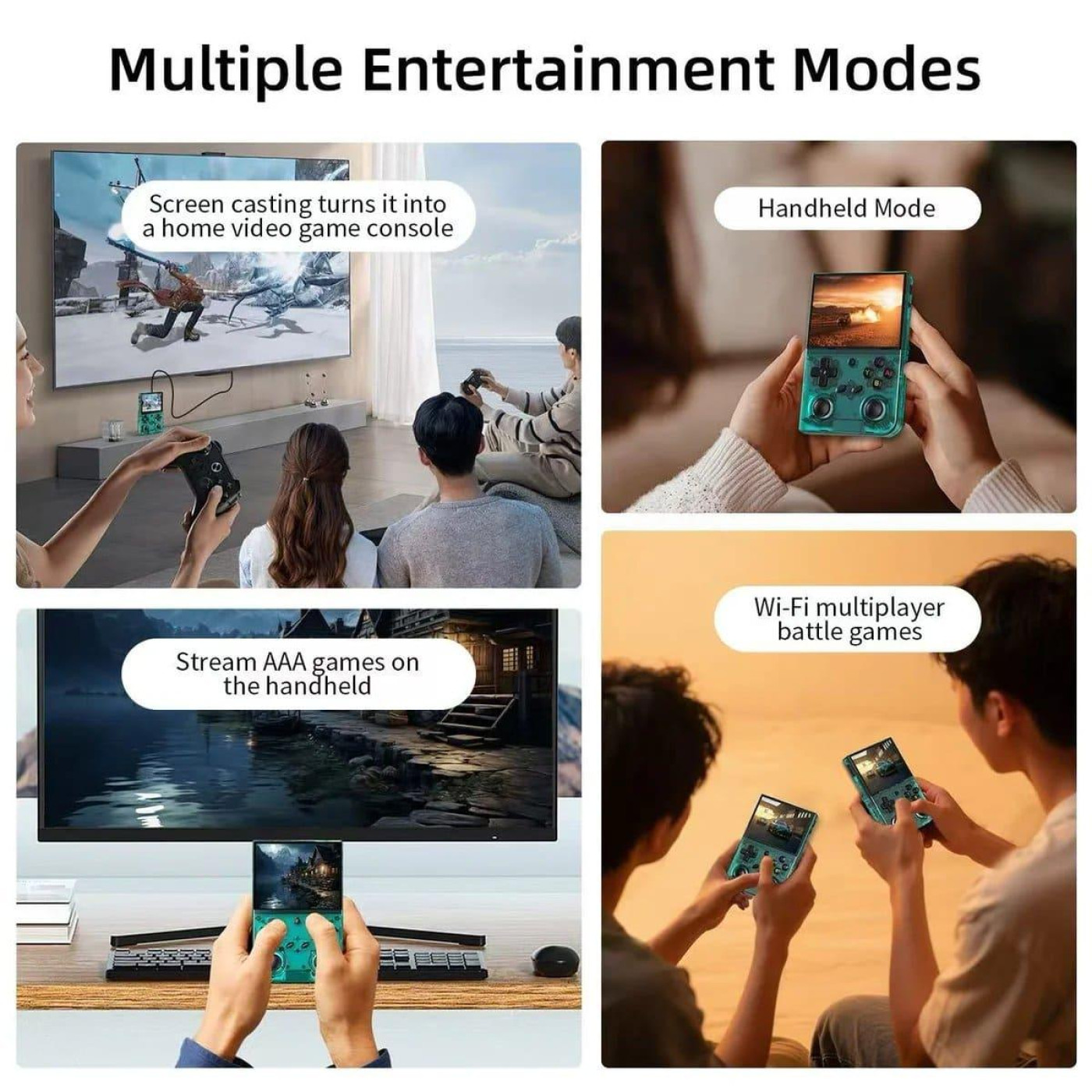 Ігрова консоль Anbernic RG 35XXPRO 64GB White (G-000003723)