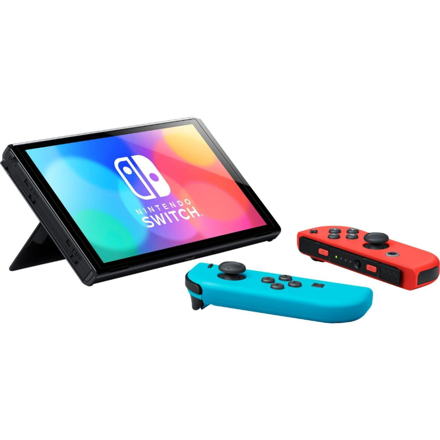 Ігрова консоль Nintendo Switch OLED (неоновий червоний/ неоновий синій) Б/в