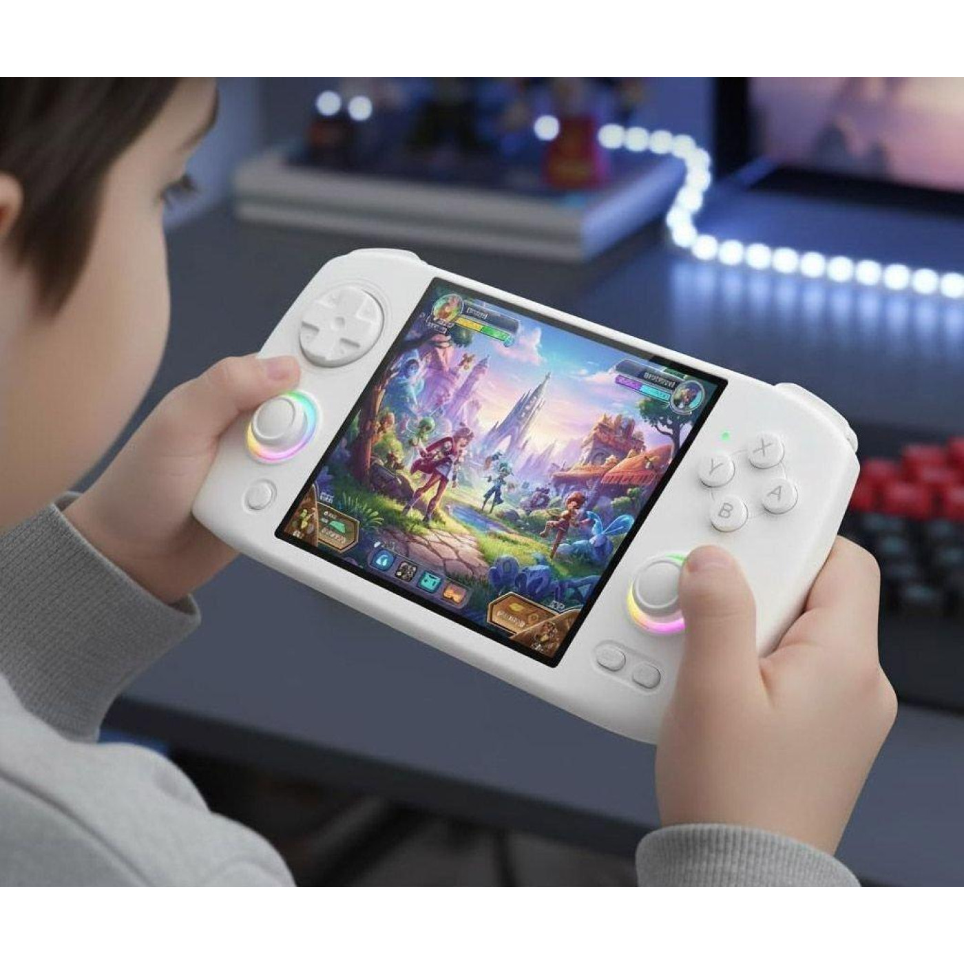 Ігрова консоль Anbernic RG CubeXX 64GB White (G-000004508)
