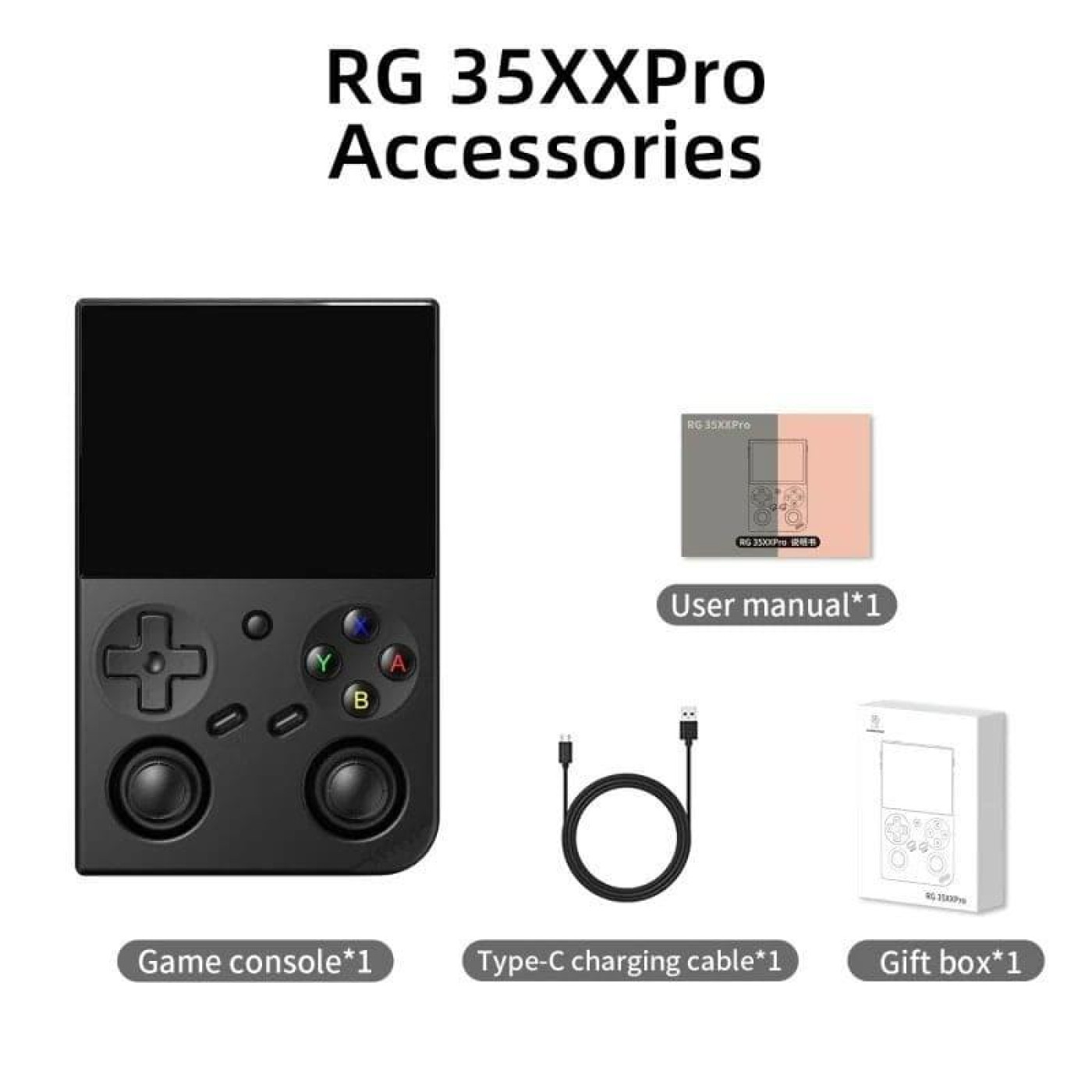 Ігрова консоль Anbernic RG 35XXPRO 64GB Black (G-000003724)