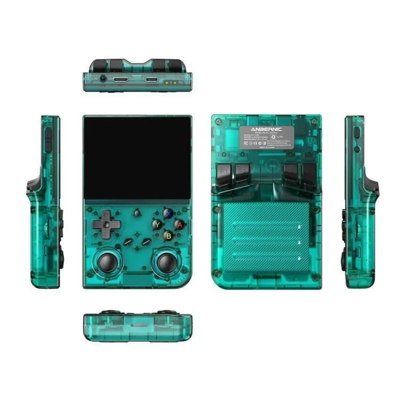 Ігрова консоль Anbernic RG 35XXPRO 64GB Transparent Teal (G-000003725)