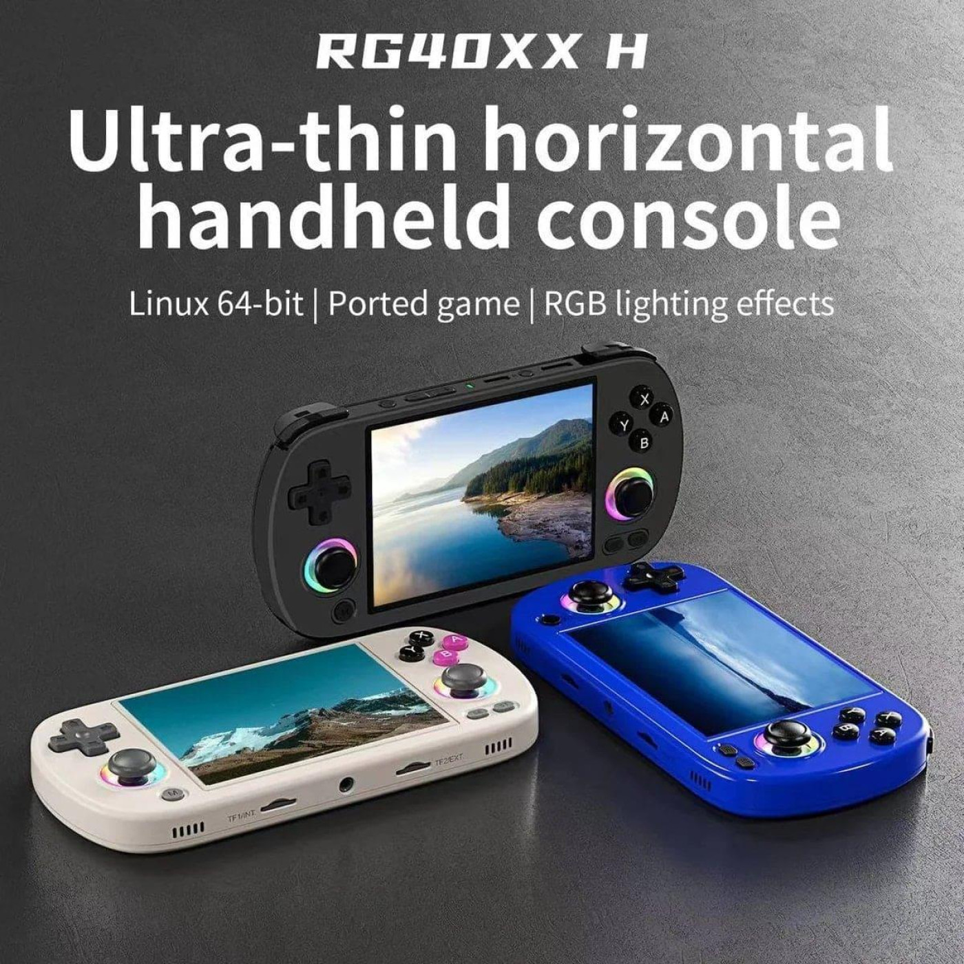 Ігрова консоль Anbernic RG 40XXH 64GB Black (G-000003718)