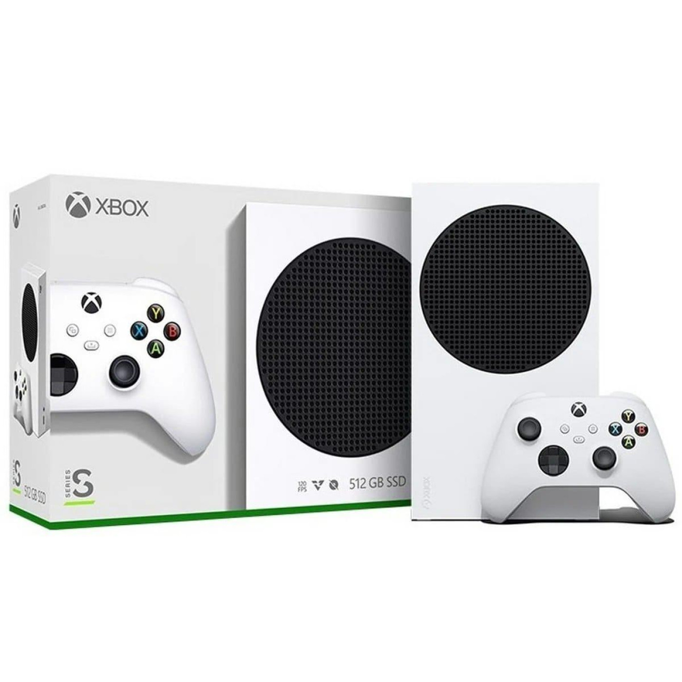 Игровая консоль Microsoft Xbox Series S 512Gb White (EP2-10060)