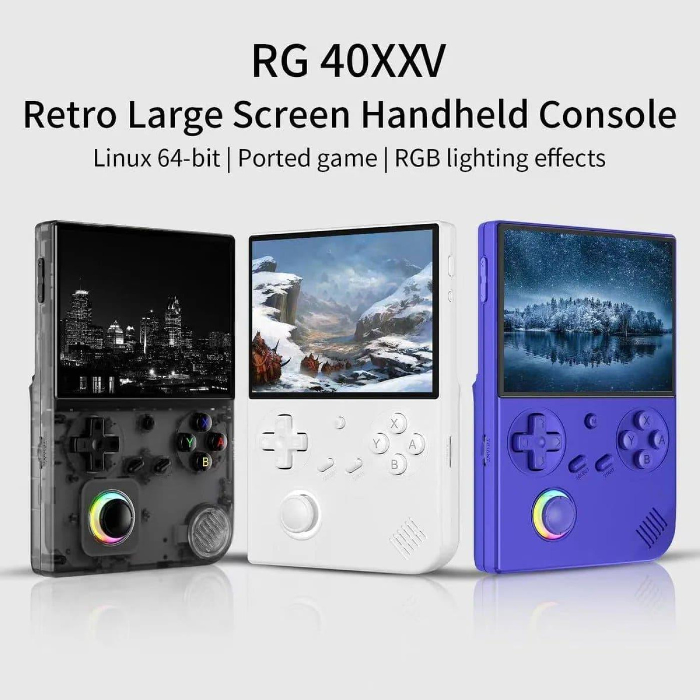 Ігрова консоль Anbernic RG 40XXV 64GB Indigo Blue (G-000003722)