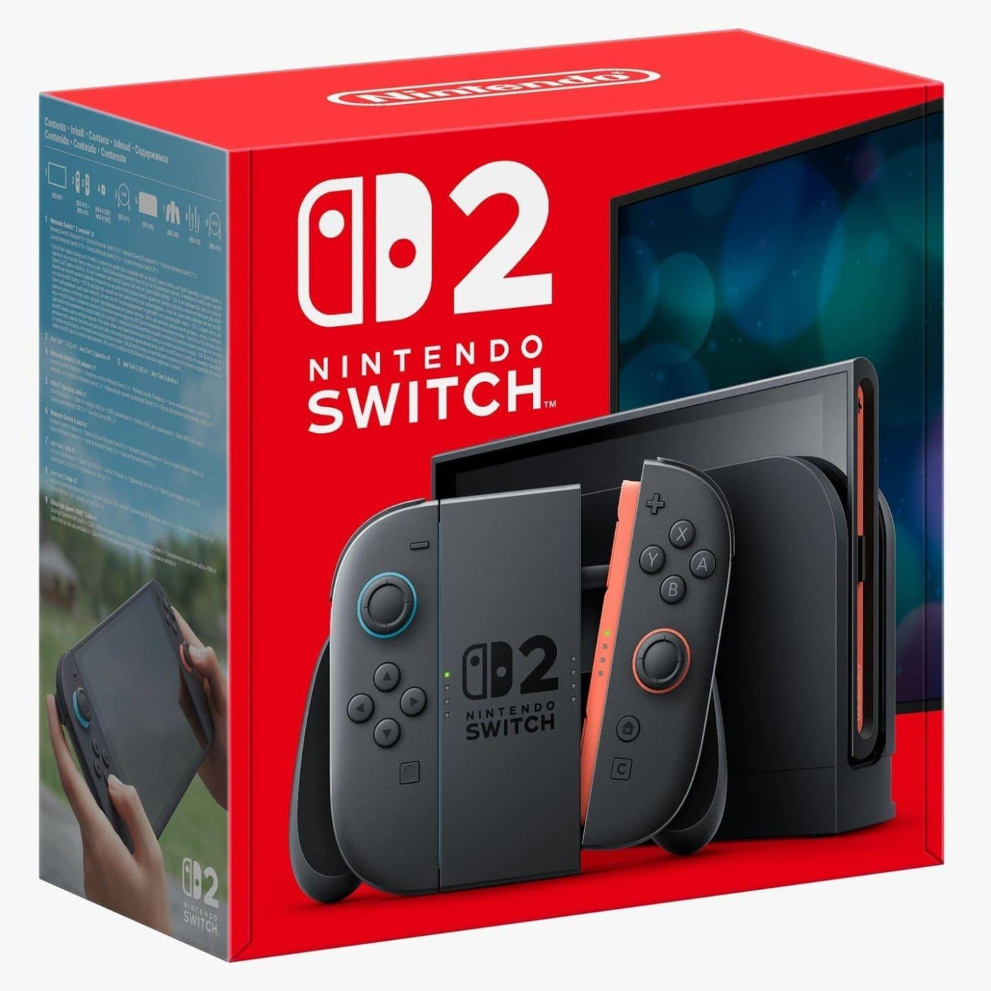 Игровая консоль Nintendo Switch 2 Black (Official UA) (Switch2)