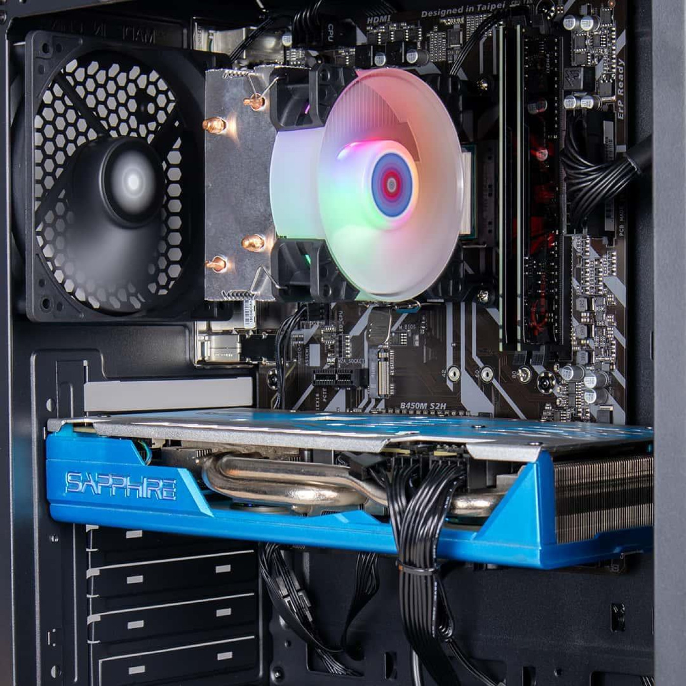 Комп'ютер Hero_1207 (RX 470 4 Гб, Ryzen 5 5500, DDR4 16 Гб, SSD 240 Гб. HDD 1 ТБ.)