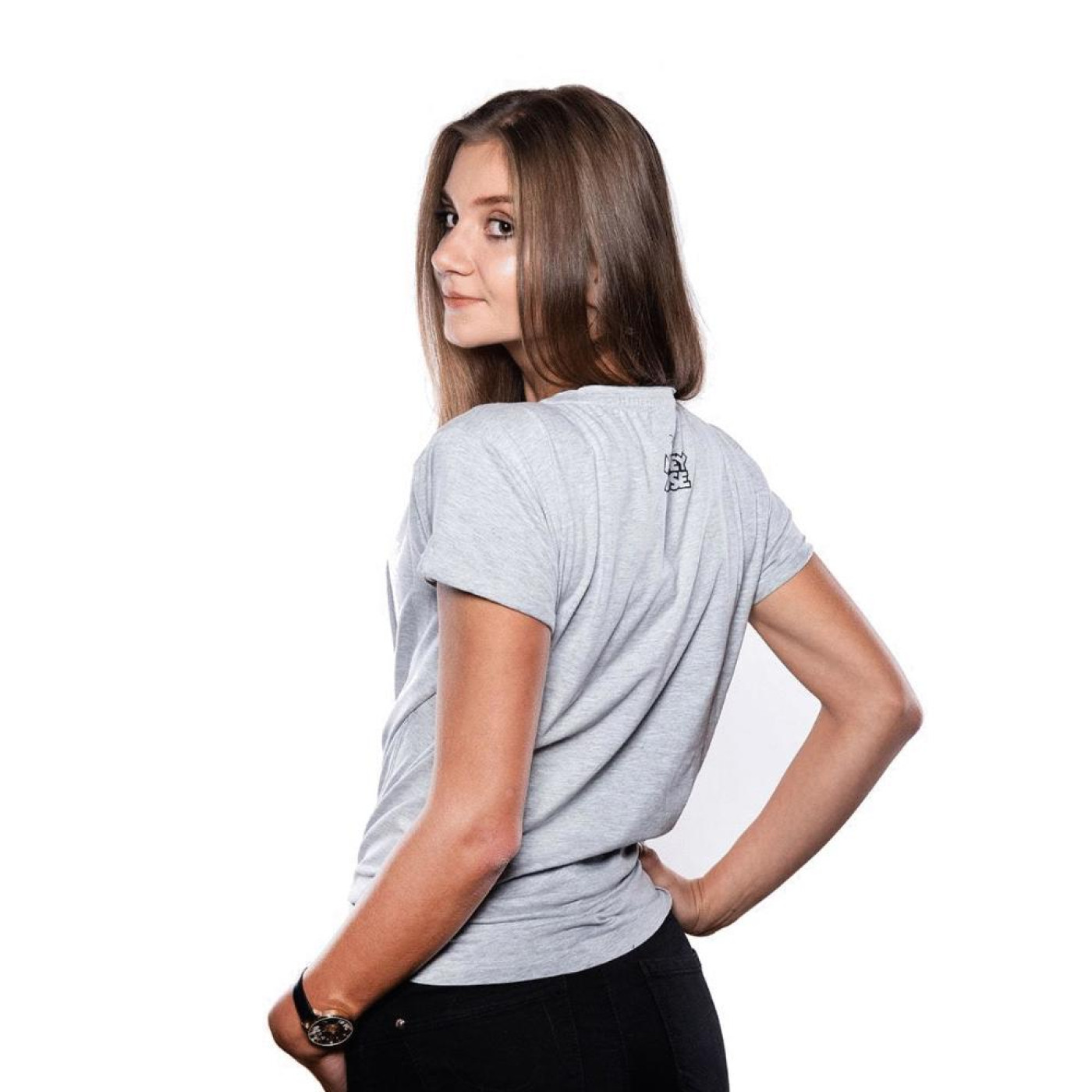 Футболка DISNEY Angry Mickey (Микки) для жинок Сирий