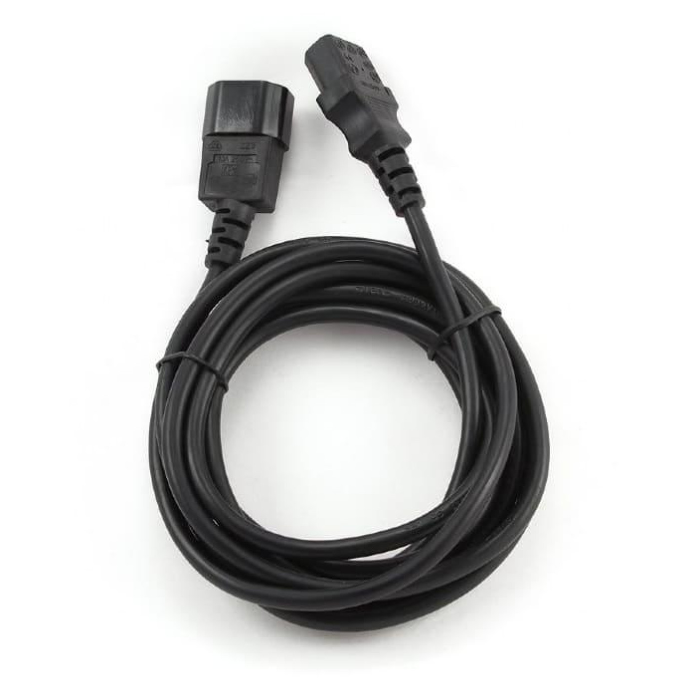 Кабель питания Cablexpert PC-189-VDE-3M (С13-С14), VDE, черный, 3м (PC-189-VDE-3M)